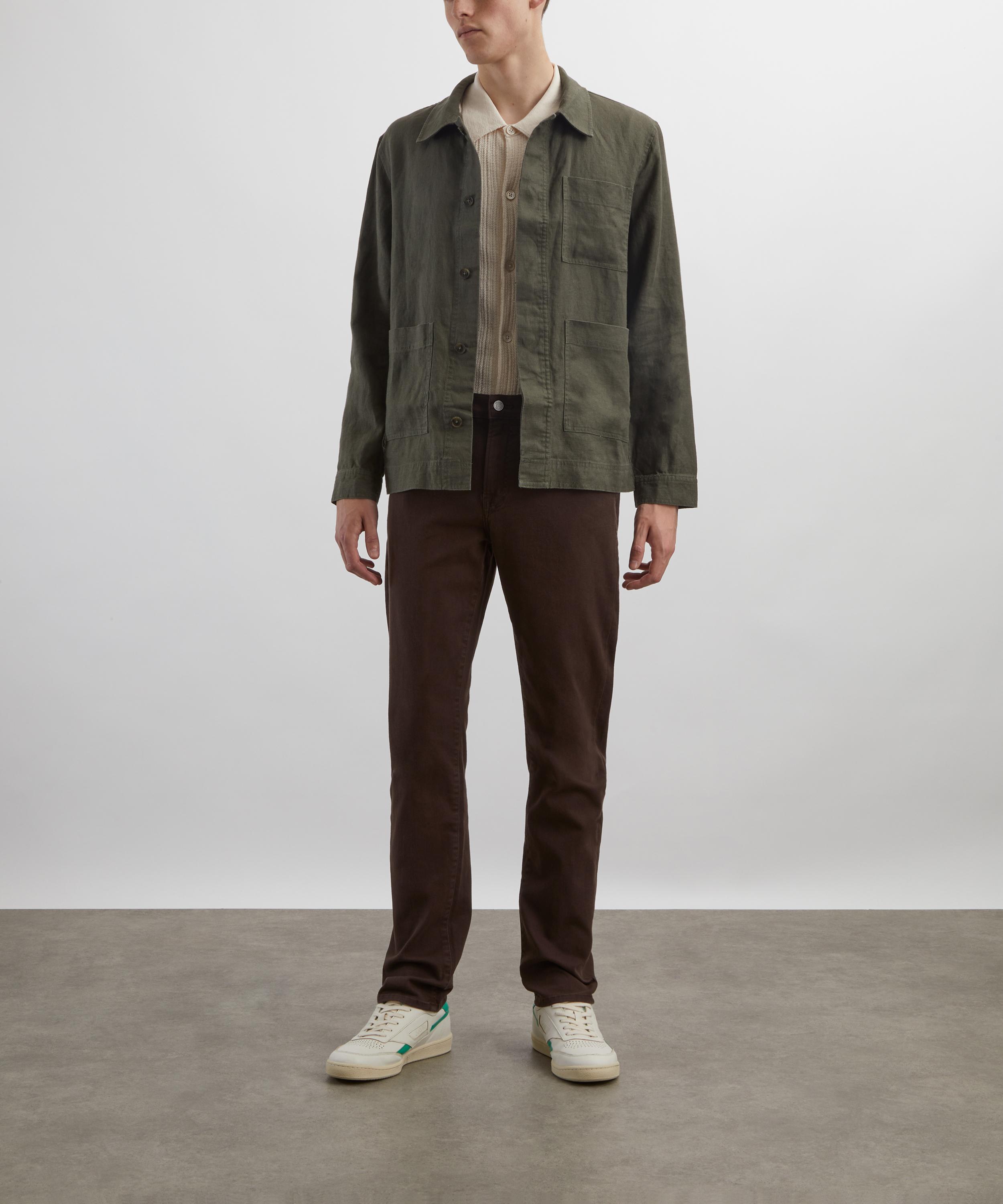 NN07 - Olav Linen Workwear Overshirt image number 1