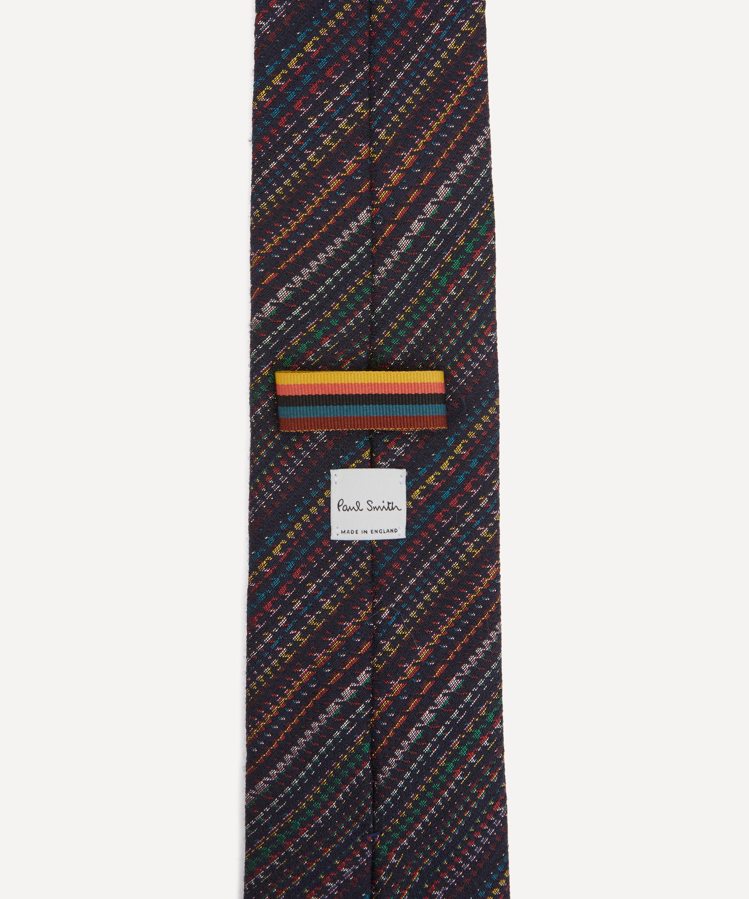 Paul Smith - Signature Houndstooth Silk Tie image number 2