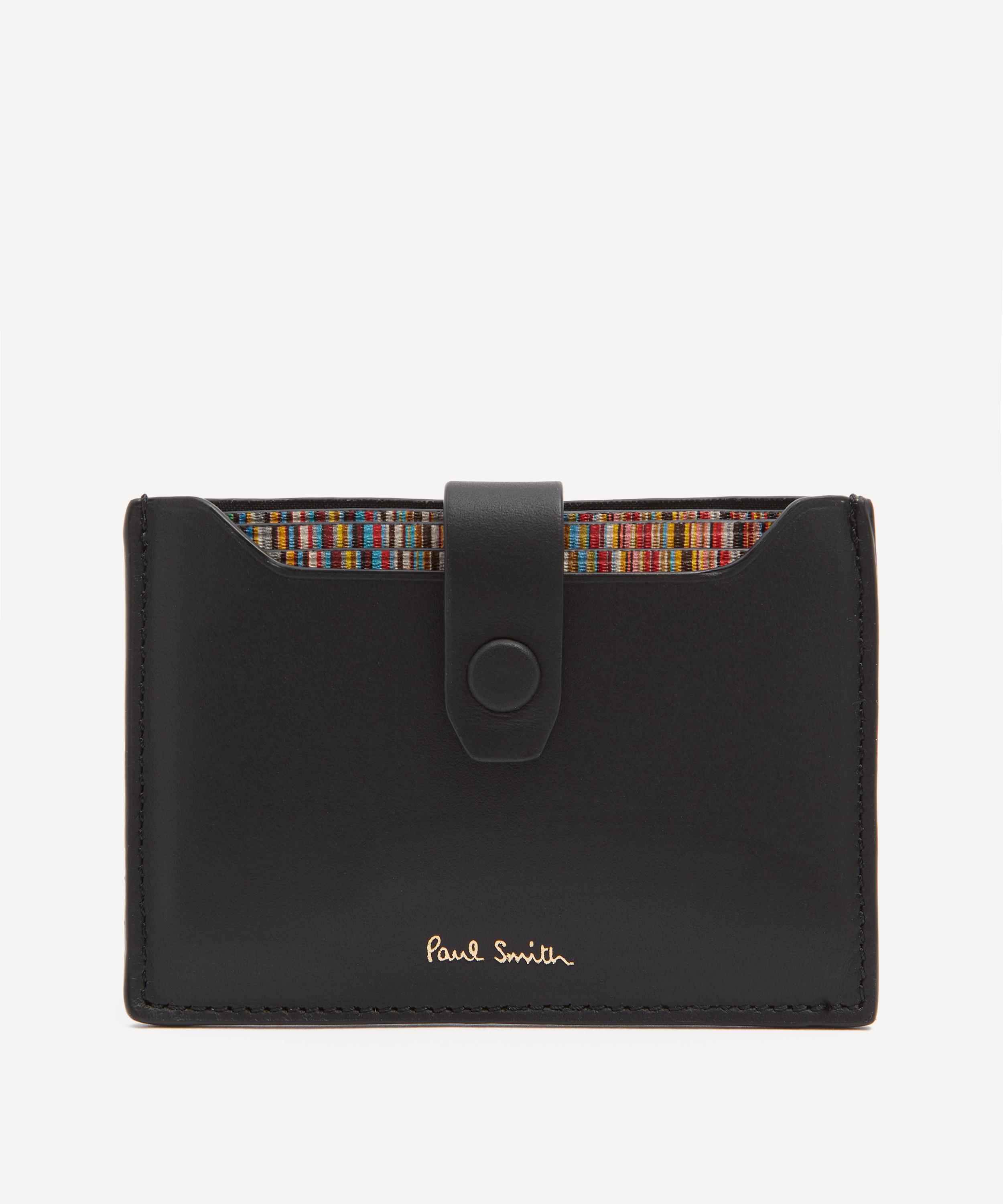 Paul Smith - Black Leather Credit Card Holder image number 0