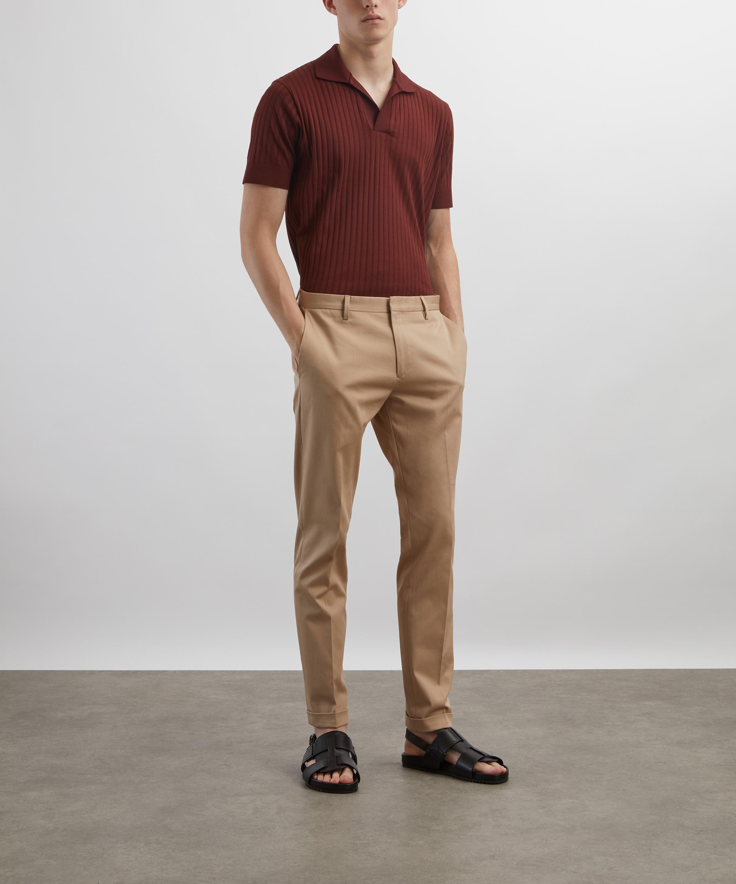 Paul Smith - Resort Ribbed Polo Shirt image number 1
