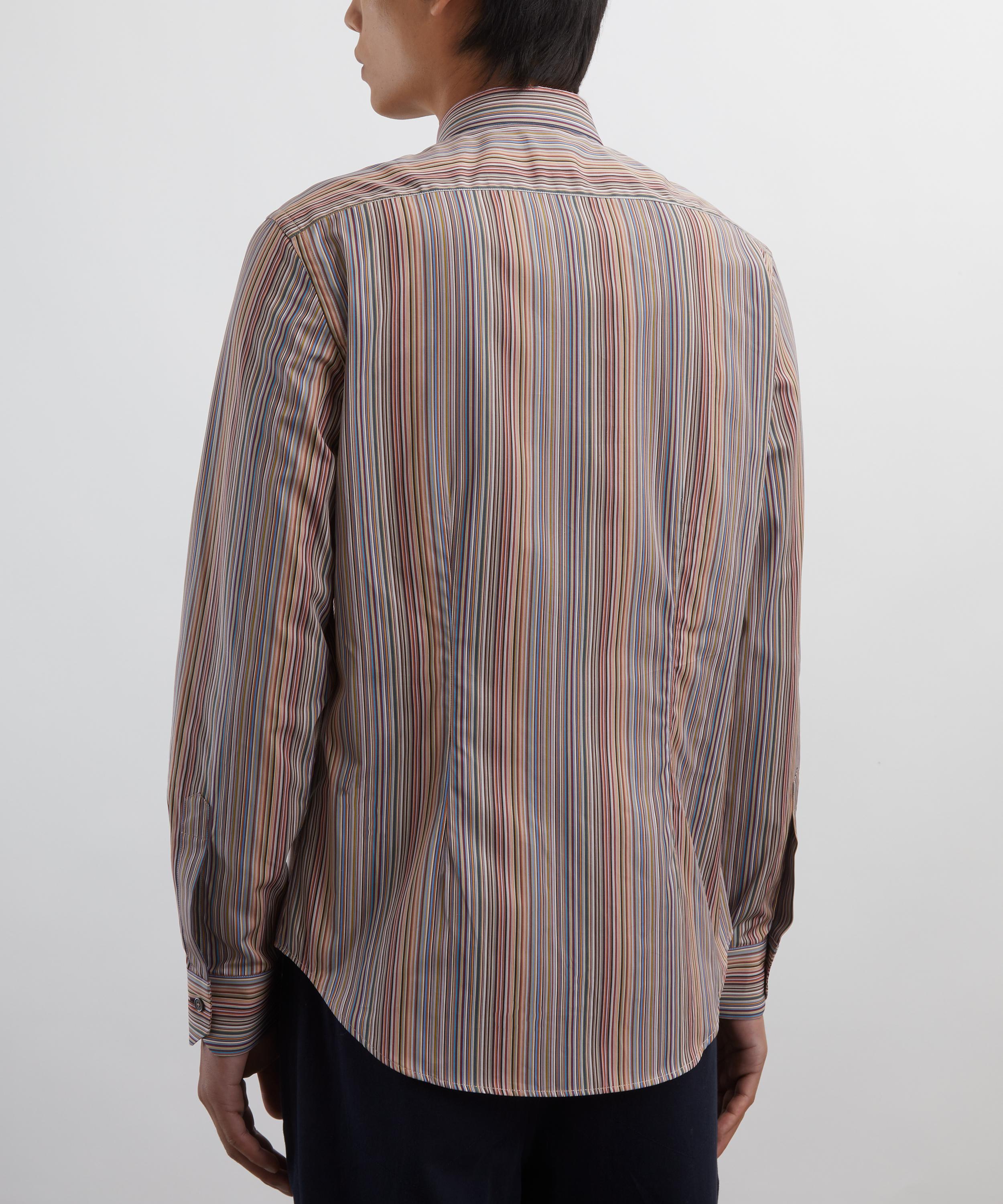 Paul Smith - Slim-Fit Signature Stripe Cotton Shirt image number 3