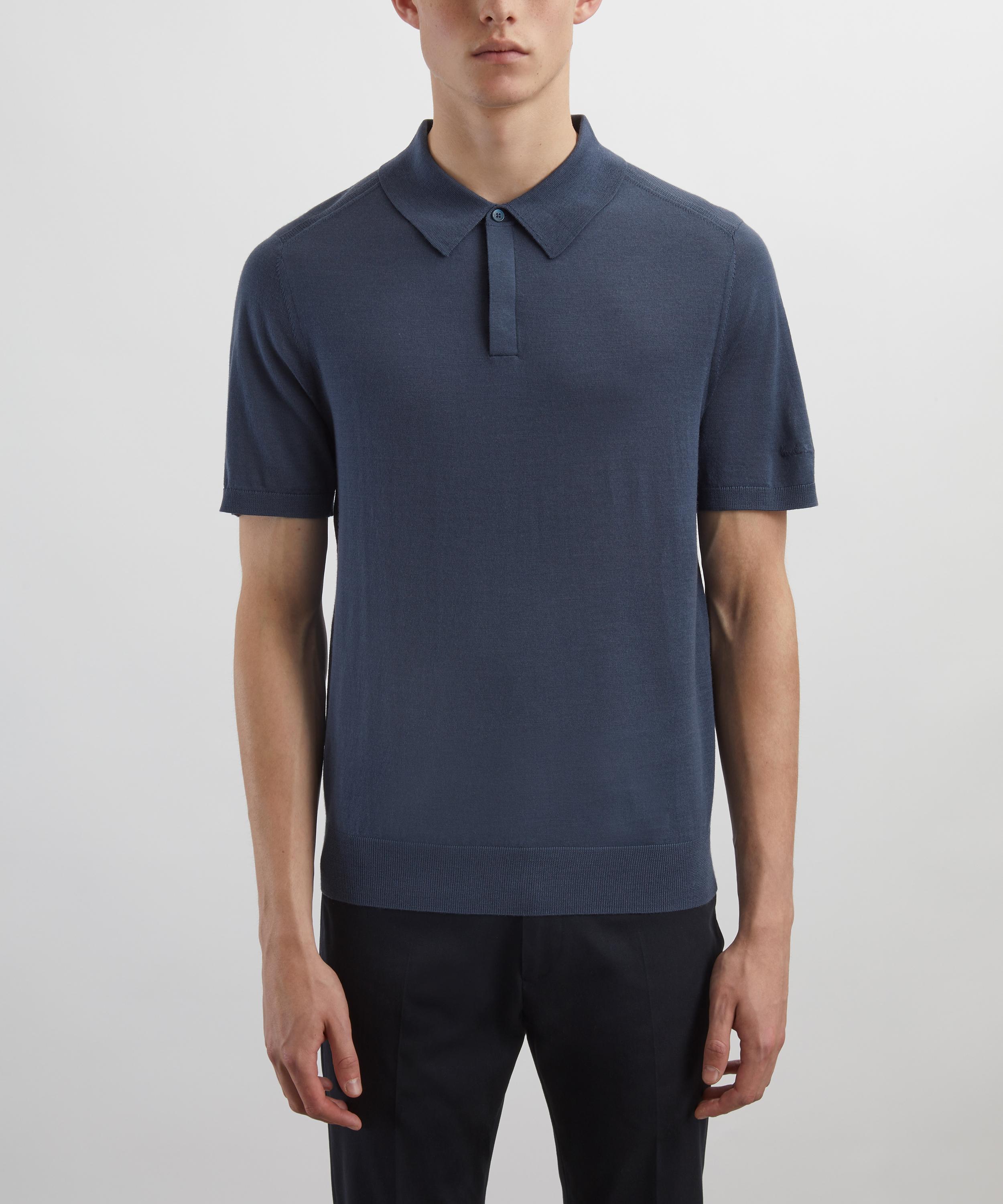 Paul Smith - Merino Wool Polo Shirt image number 2
