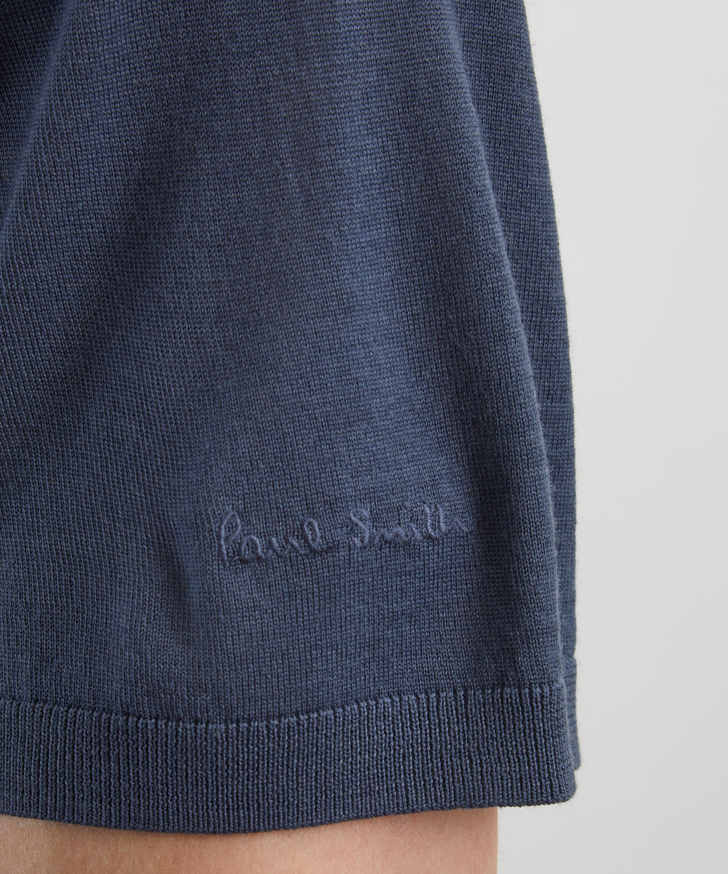 Paul Smith - Merino Wool Polo Shirt image number 4
