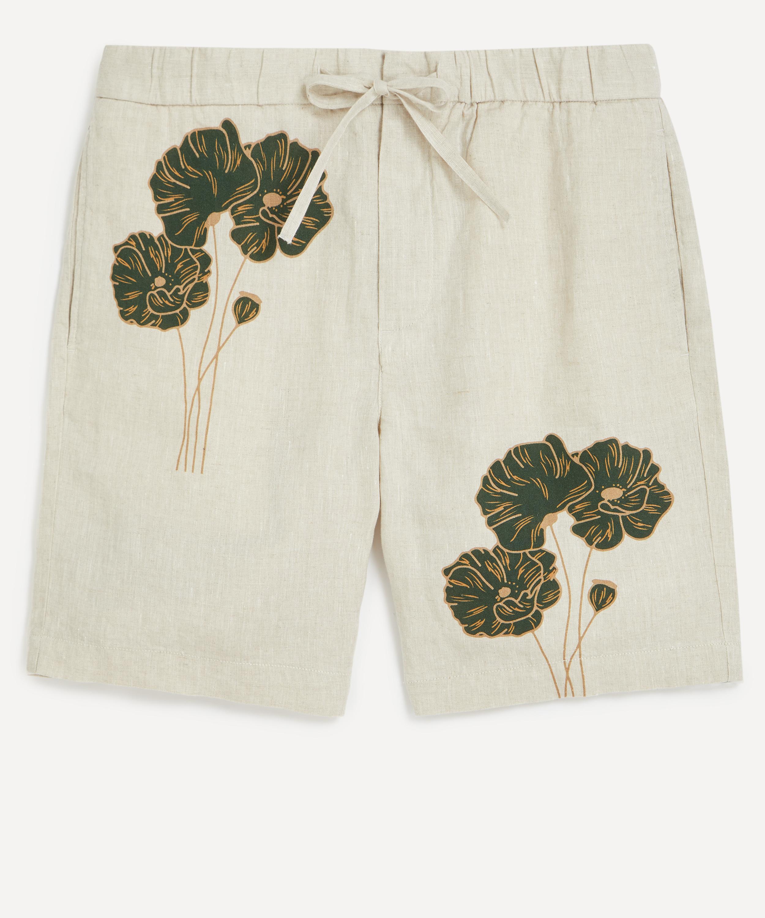 Frescobol Carioca - Felipe Linen Shorts image number 0
