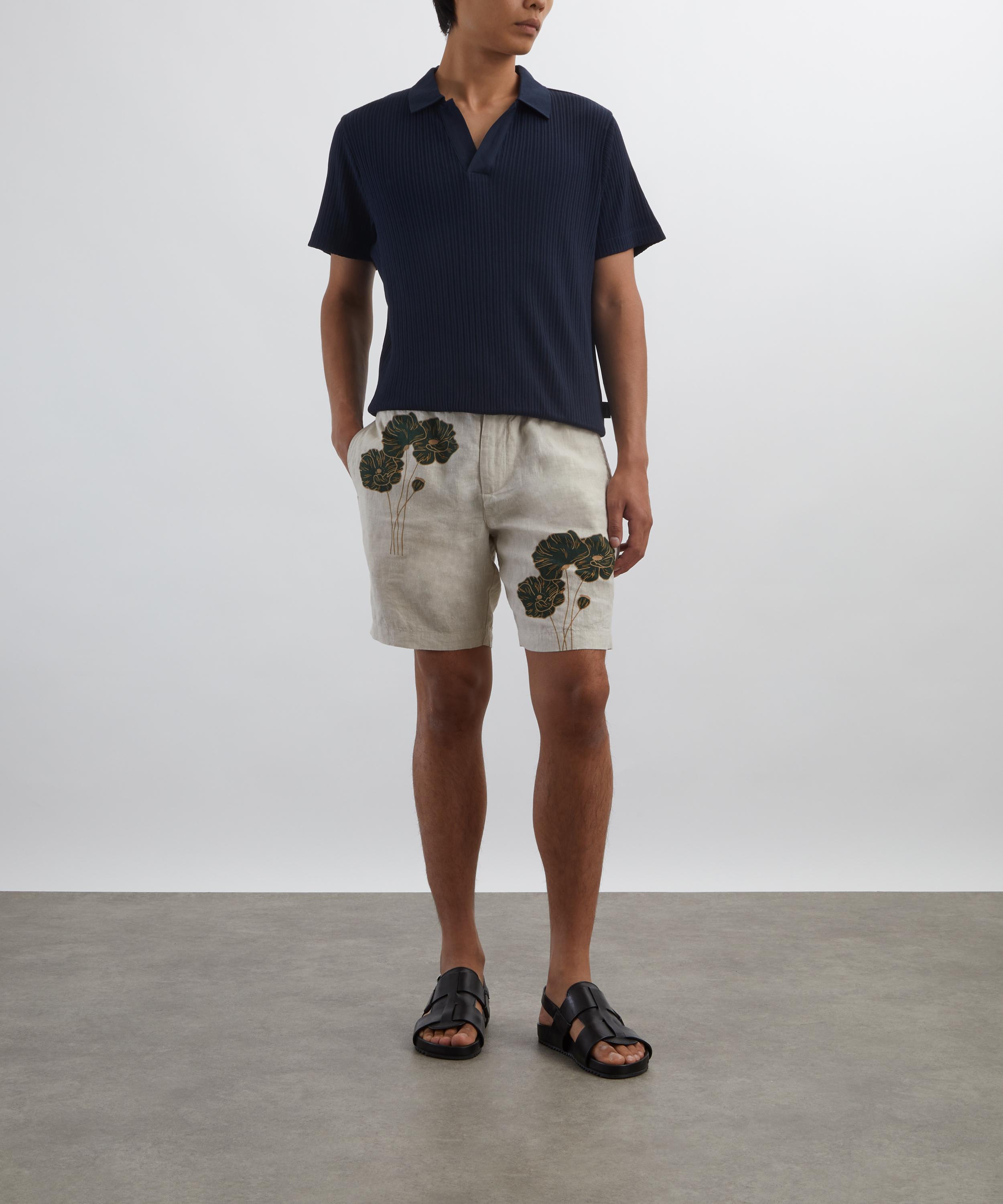 Frescobol Carioca - Felipe Linen Shorts image number 1