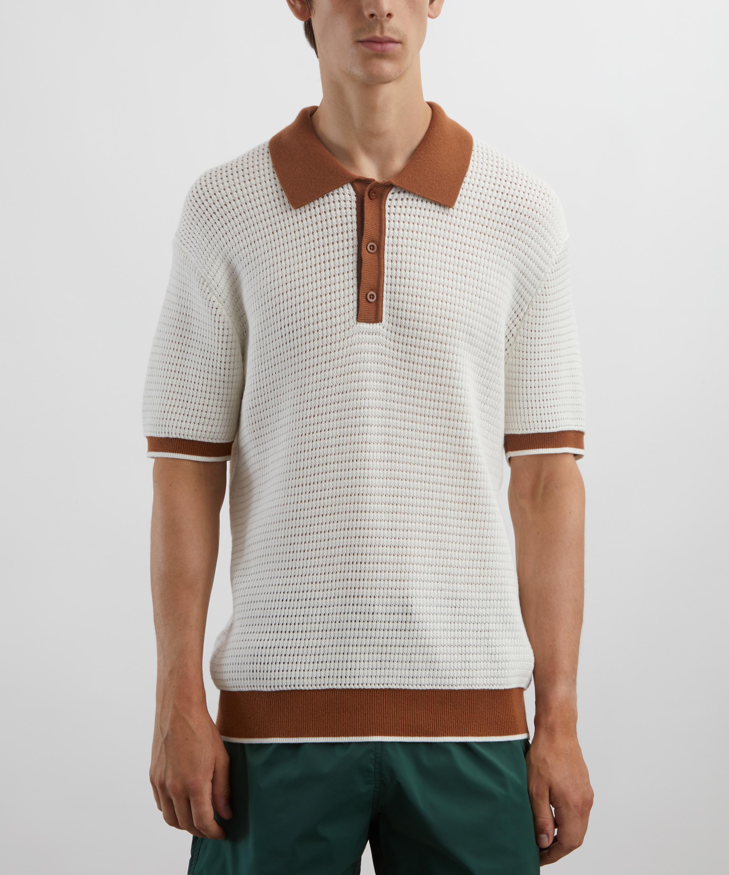 Frescobol Carioca - Vidal Cotton Crochet Polo image number 2