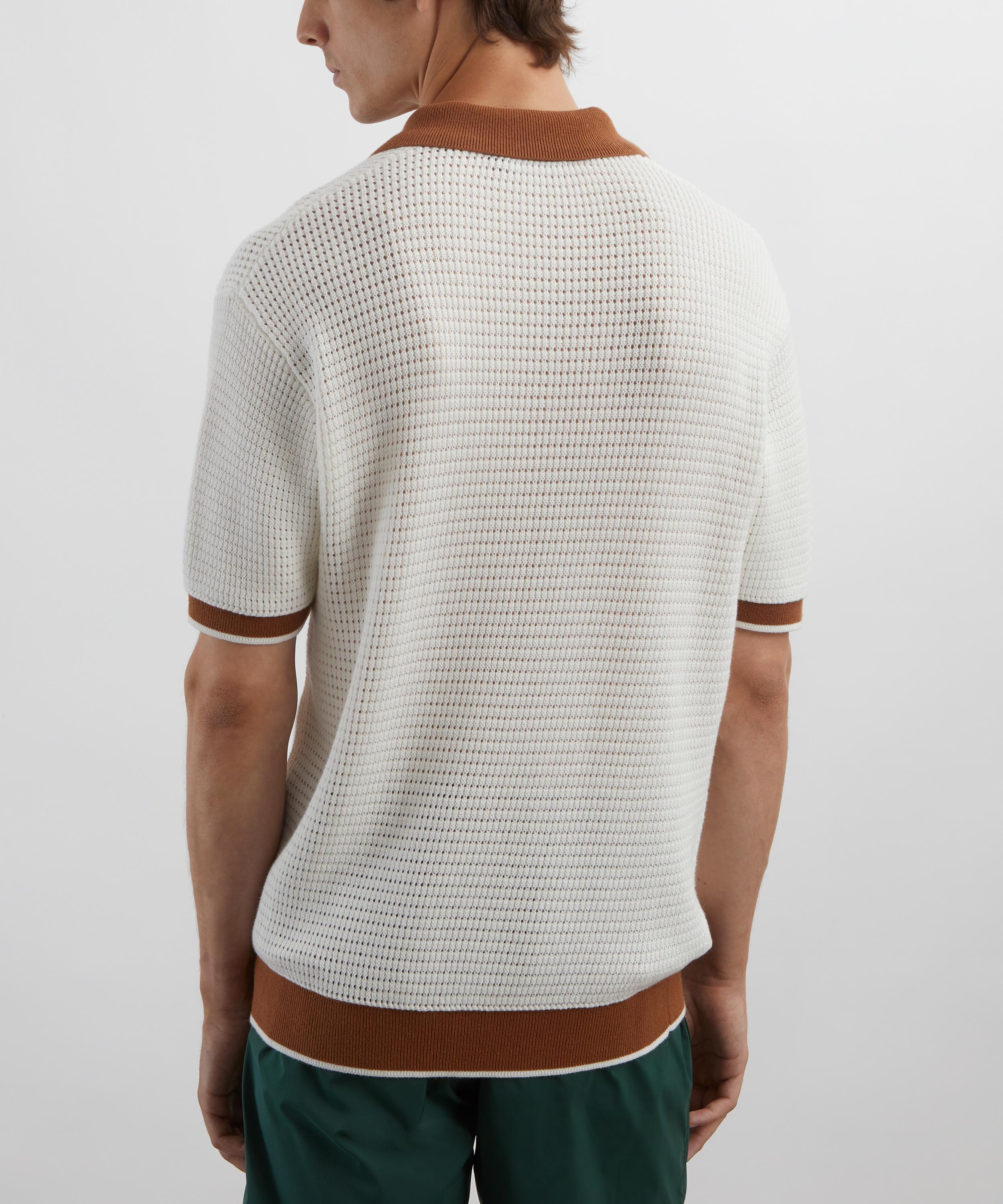 Frescobol Carioca - Vidal Cotton Crochet Polo image number 3