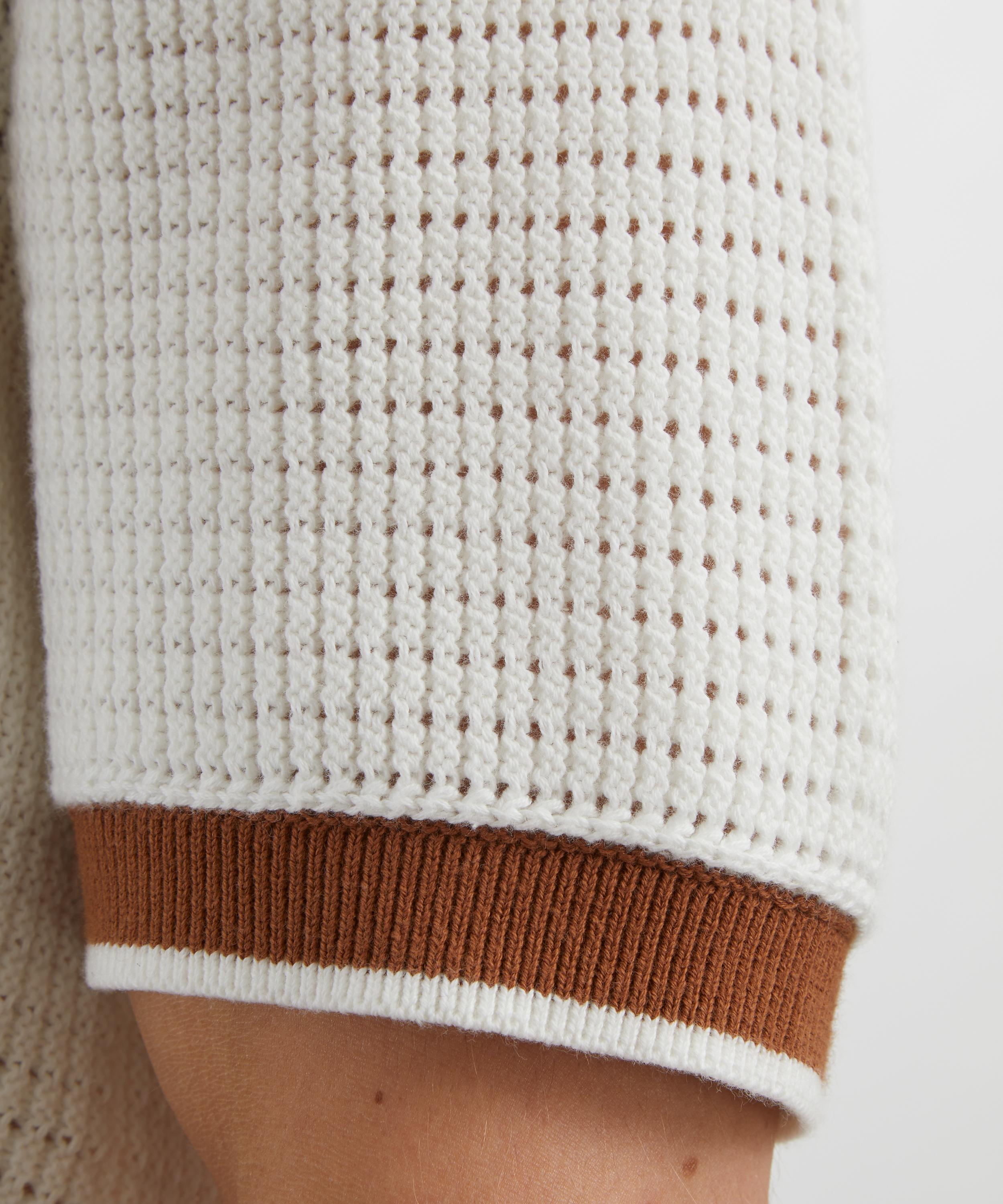 Frescobol Carioca - Vidal Cotton Crochet Polo image number 4