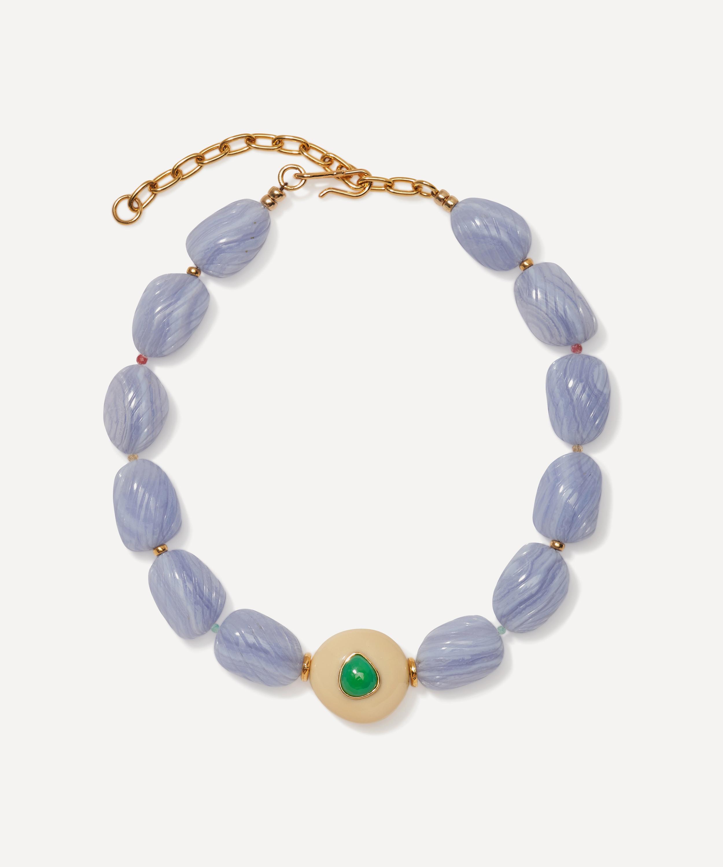 Lizzie Fortunato - 24ct Gold-Plated Andalusia Collar Necklace image number 0