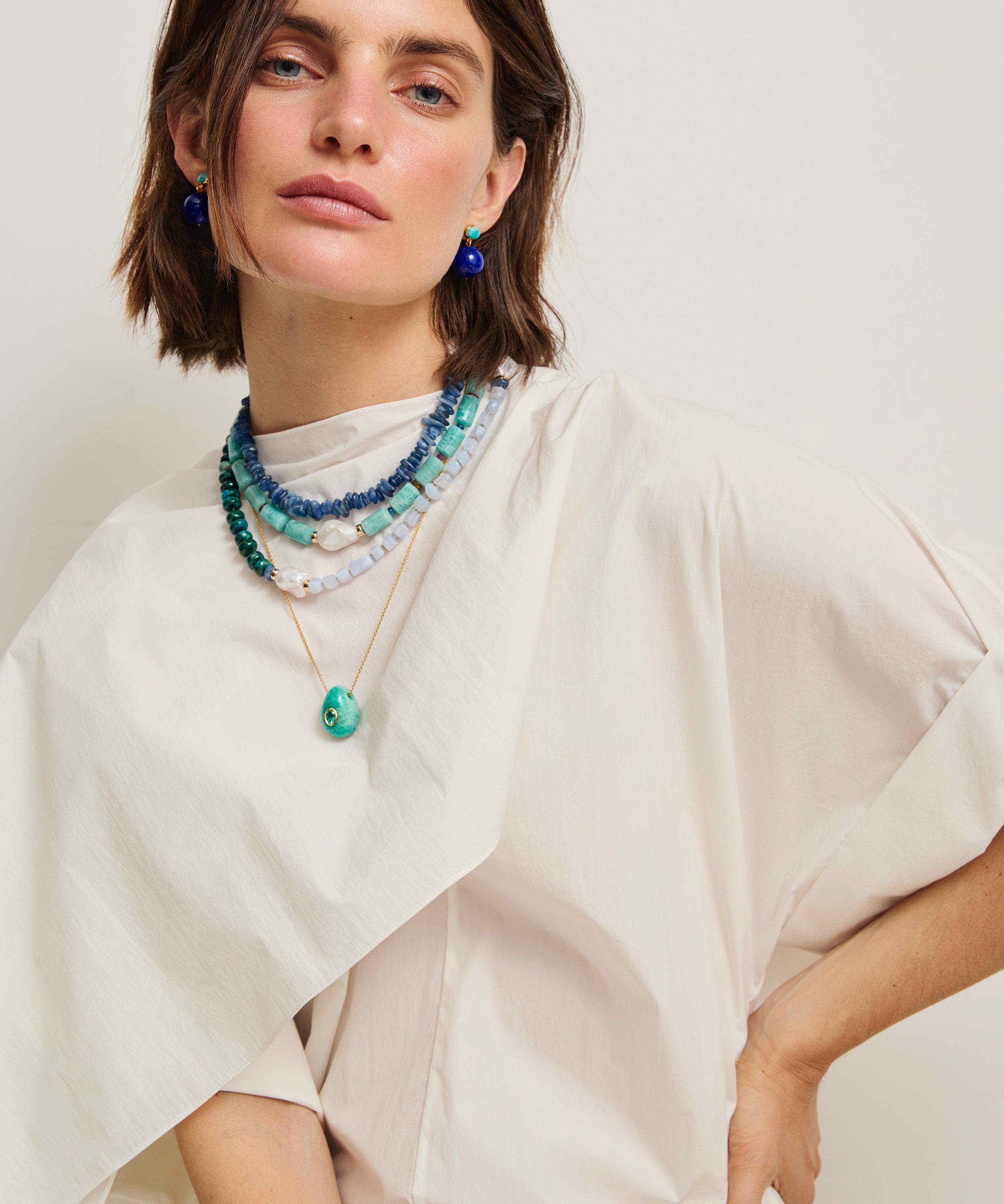 Lizzie Fortunato - 24ct Gold-Plated Curio Bead Necklace image number 2