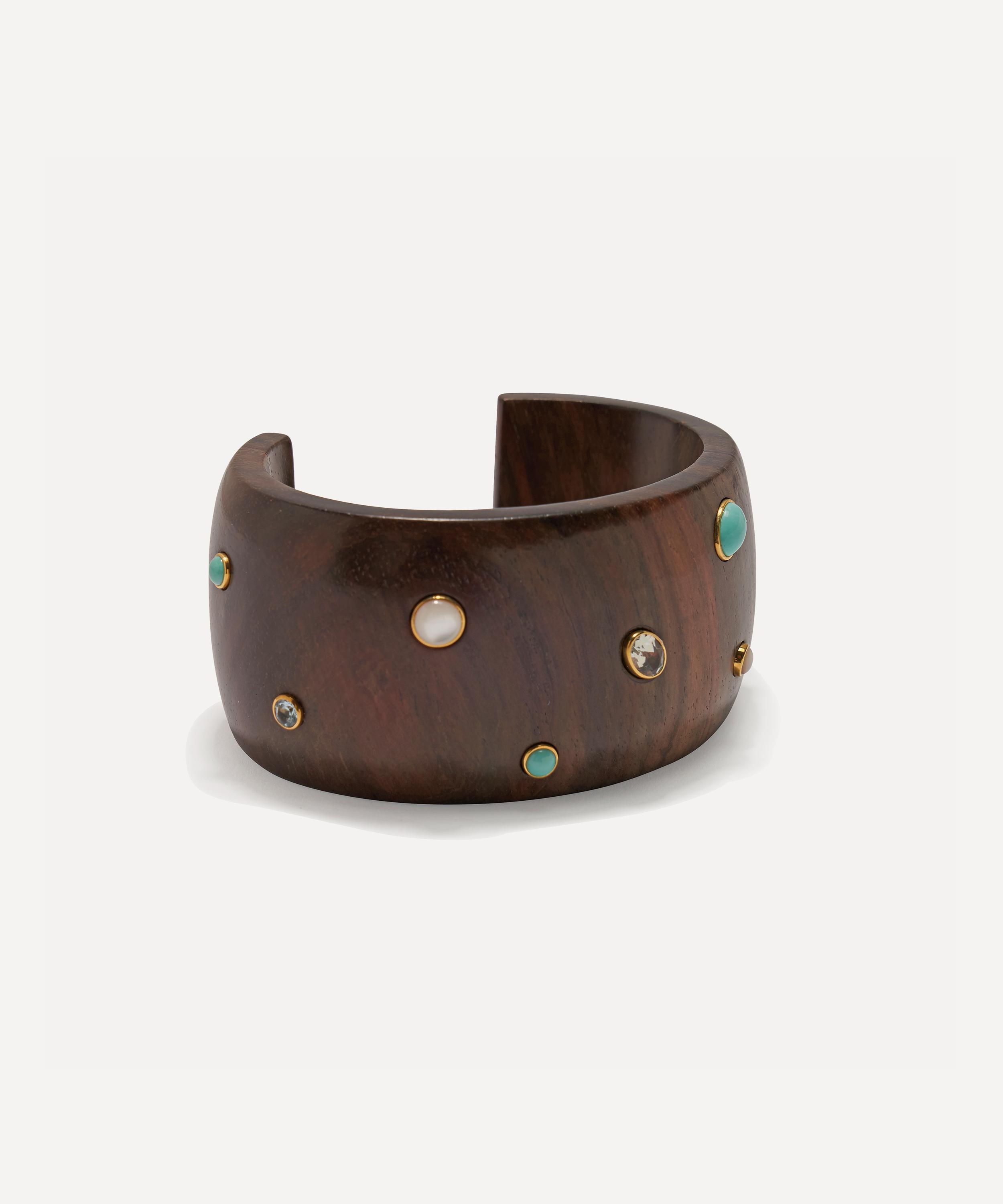 Lizzie Fortunato - 24ct Gold-Plated Cara Cuff Bracelet image number 0