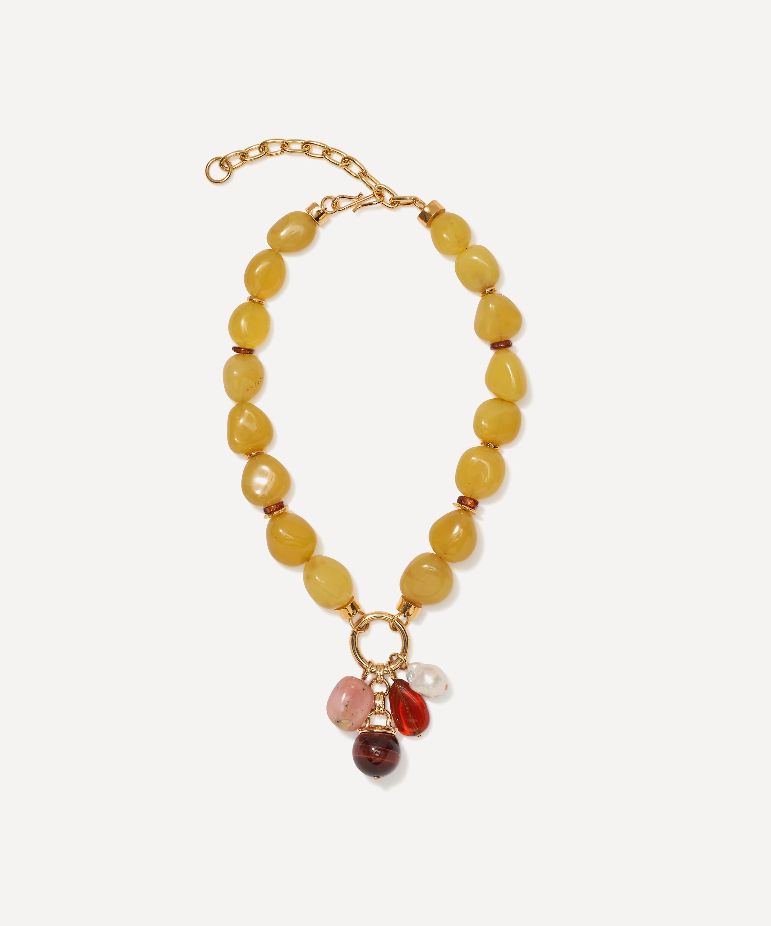 Lizzie Fortunato - Gold-Plated Cordoba Charm Necklace image number 0