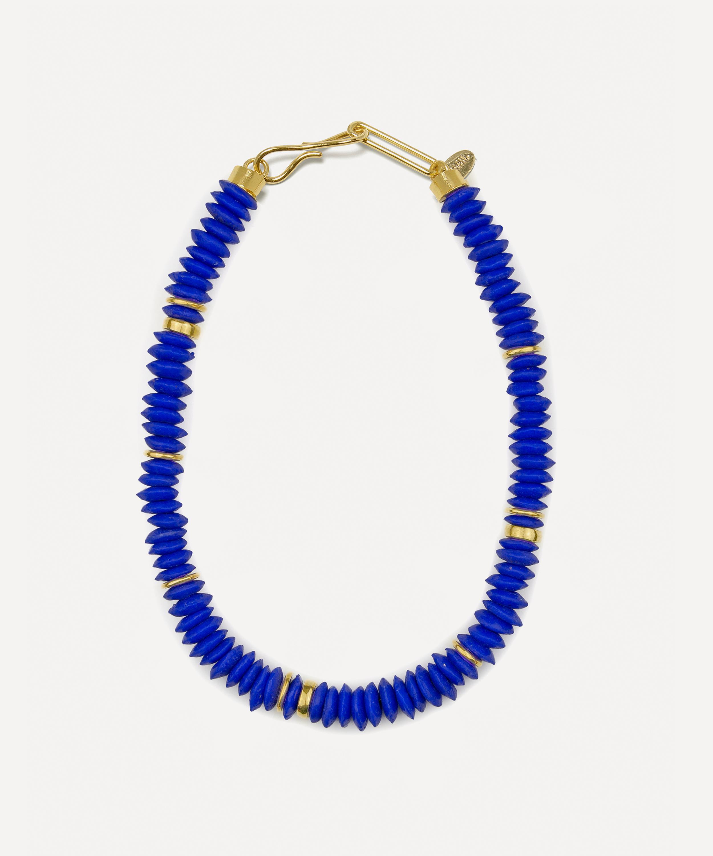 Lizzie Fortunato - Gold-Plated Laguna Bead Necklace