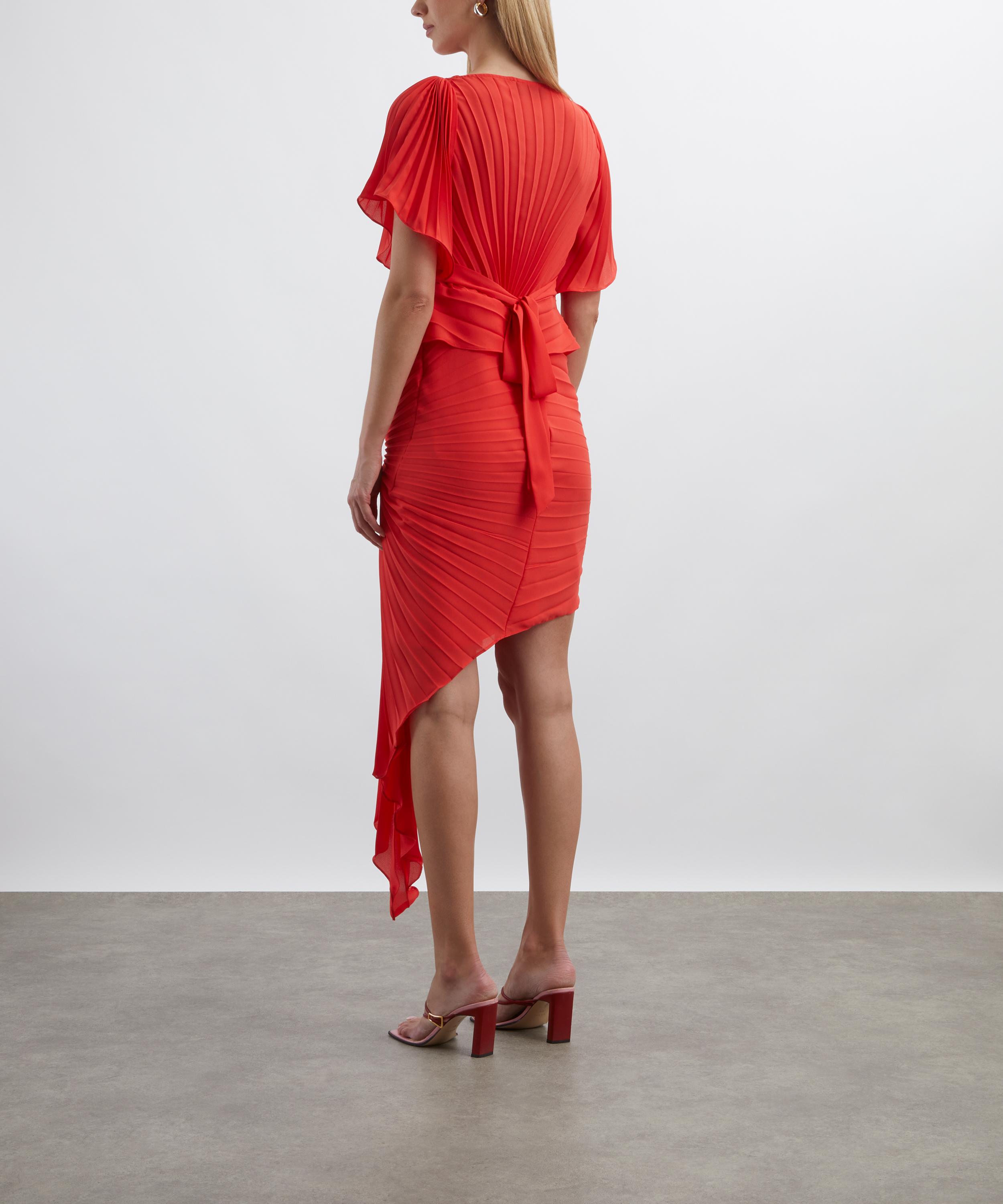 Georgia Hardinge - Red Waterfall Dress image number 3