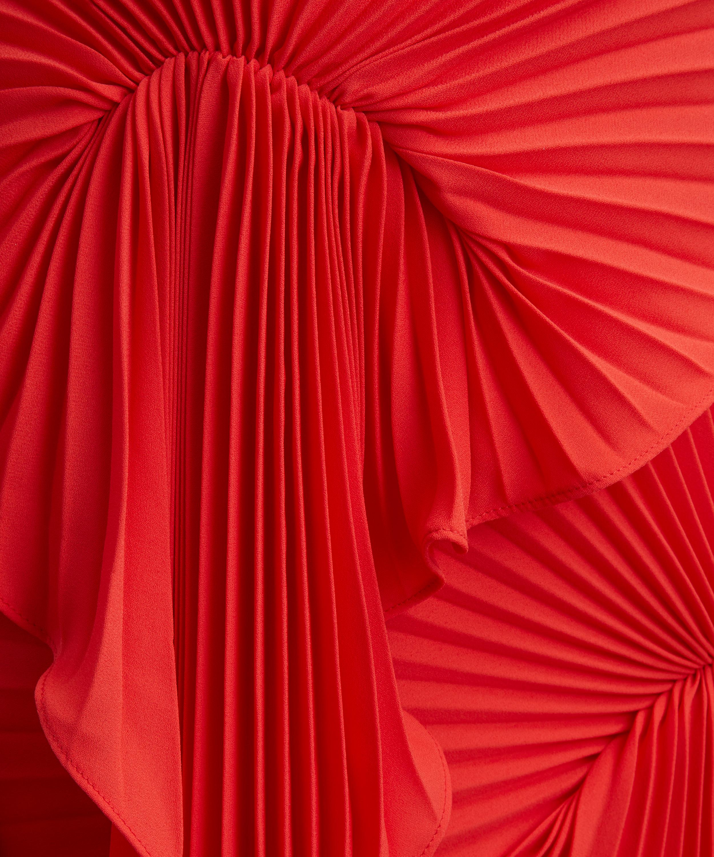 Georgia Hardinge - Red Waterfall Dress image number 4