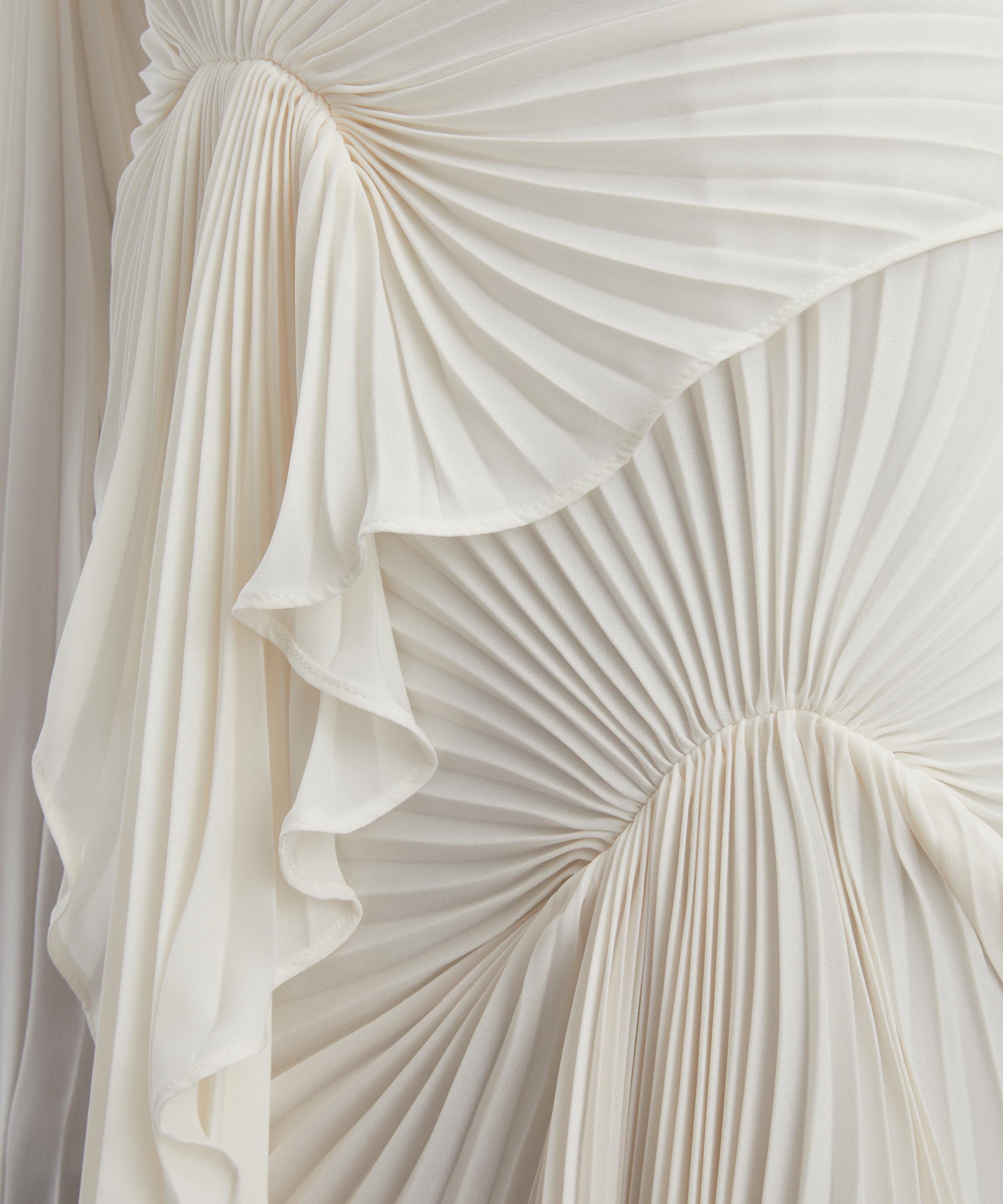 Georgia Hardinge - Ivory Waterfall Floor-Length Dress image number 4