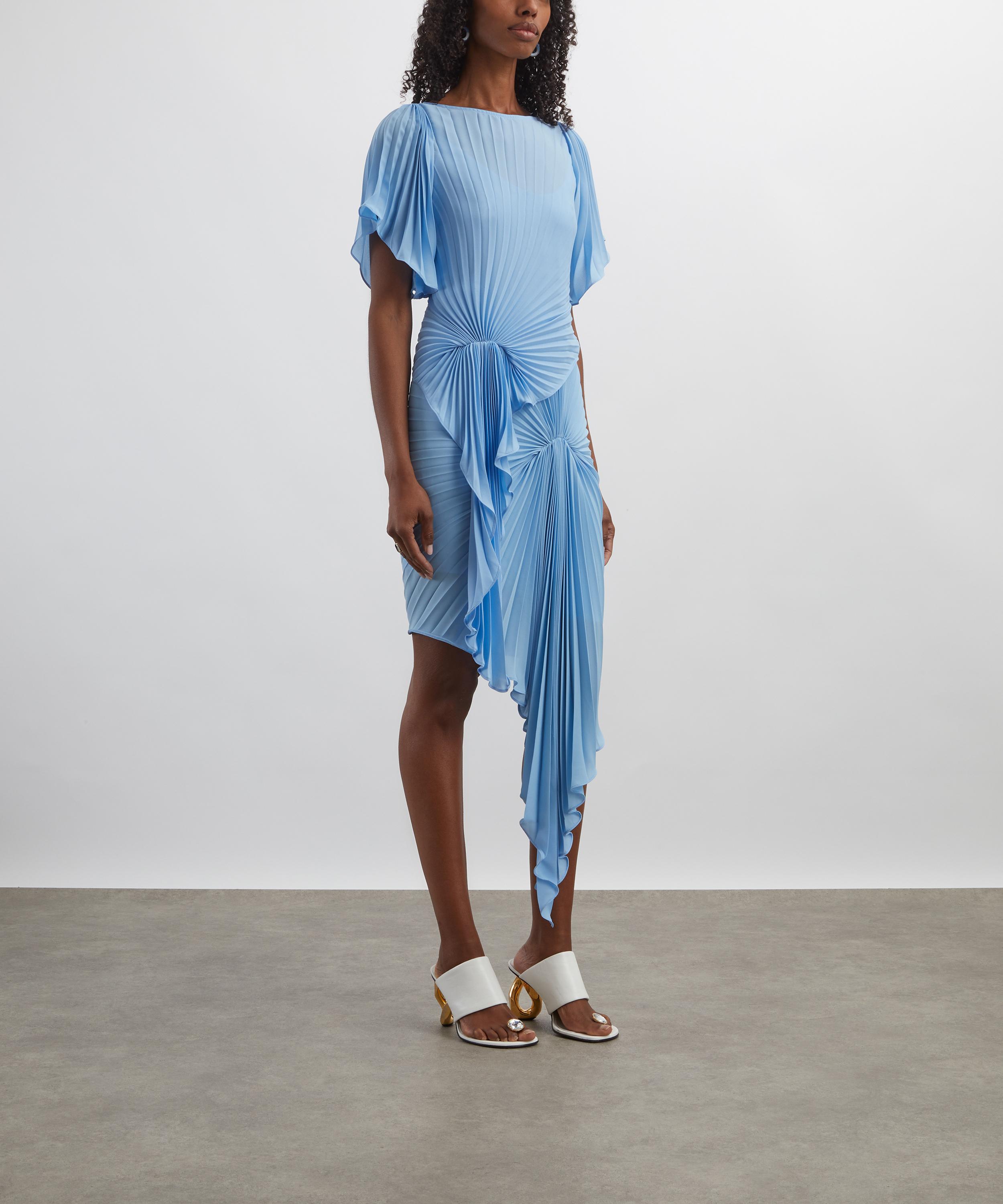 Georgia Hardinge - Pale Blue Waterfall Dress image number 1