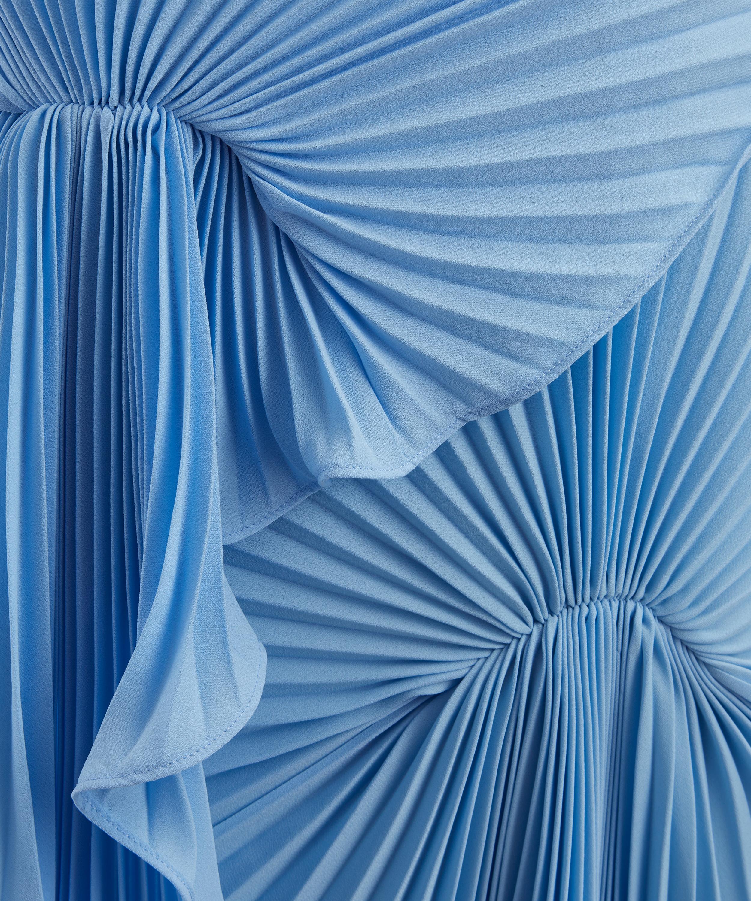 Georgia Hardinge - Pale Blue Waterfall Dress image number 3