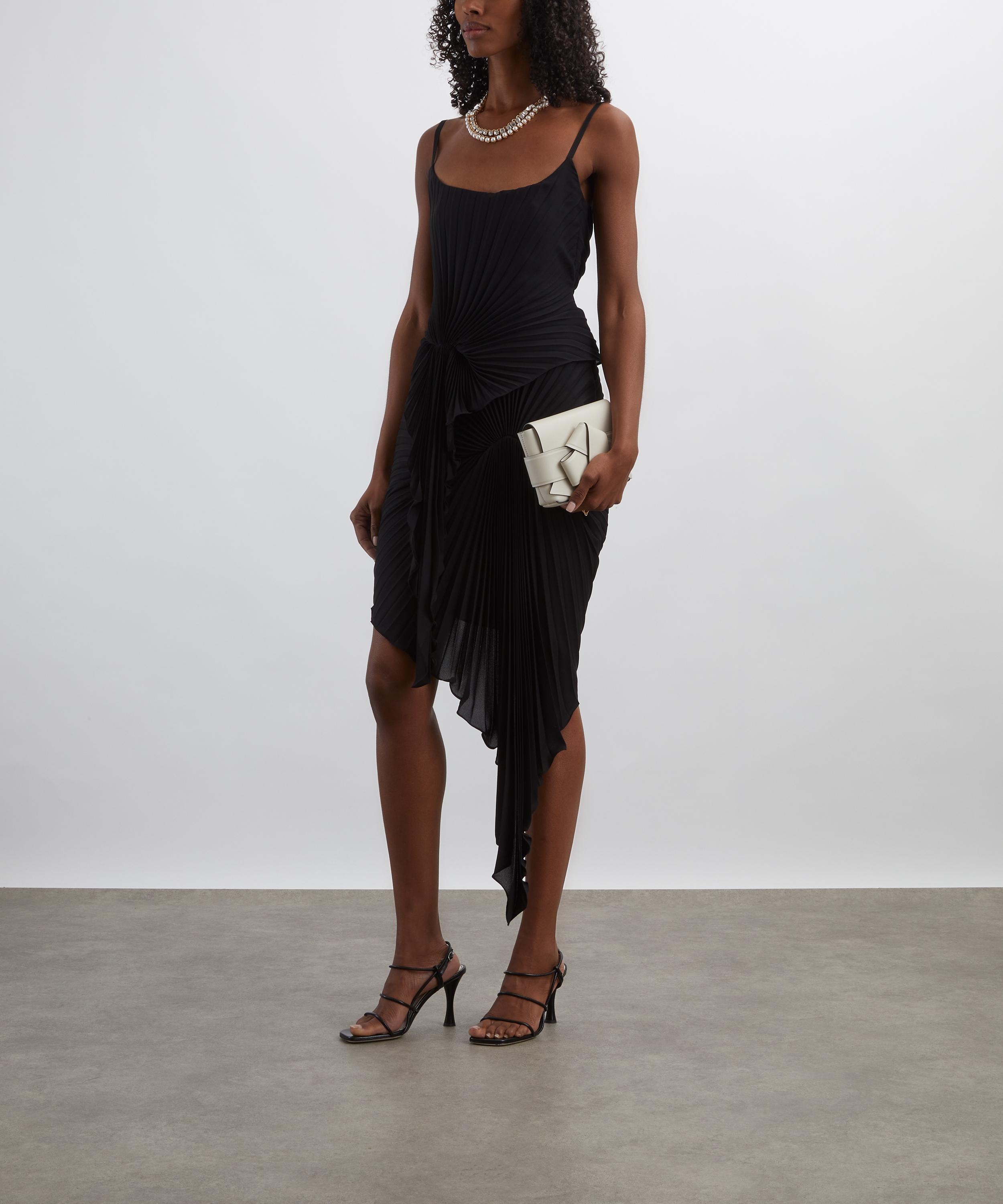 Georgia Hardinge - Black Torrent Pleated Dress image number 1