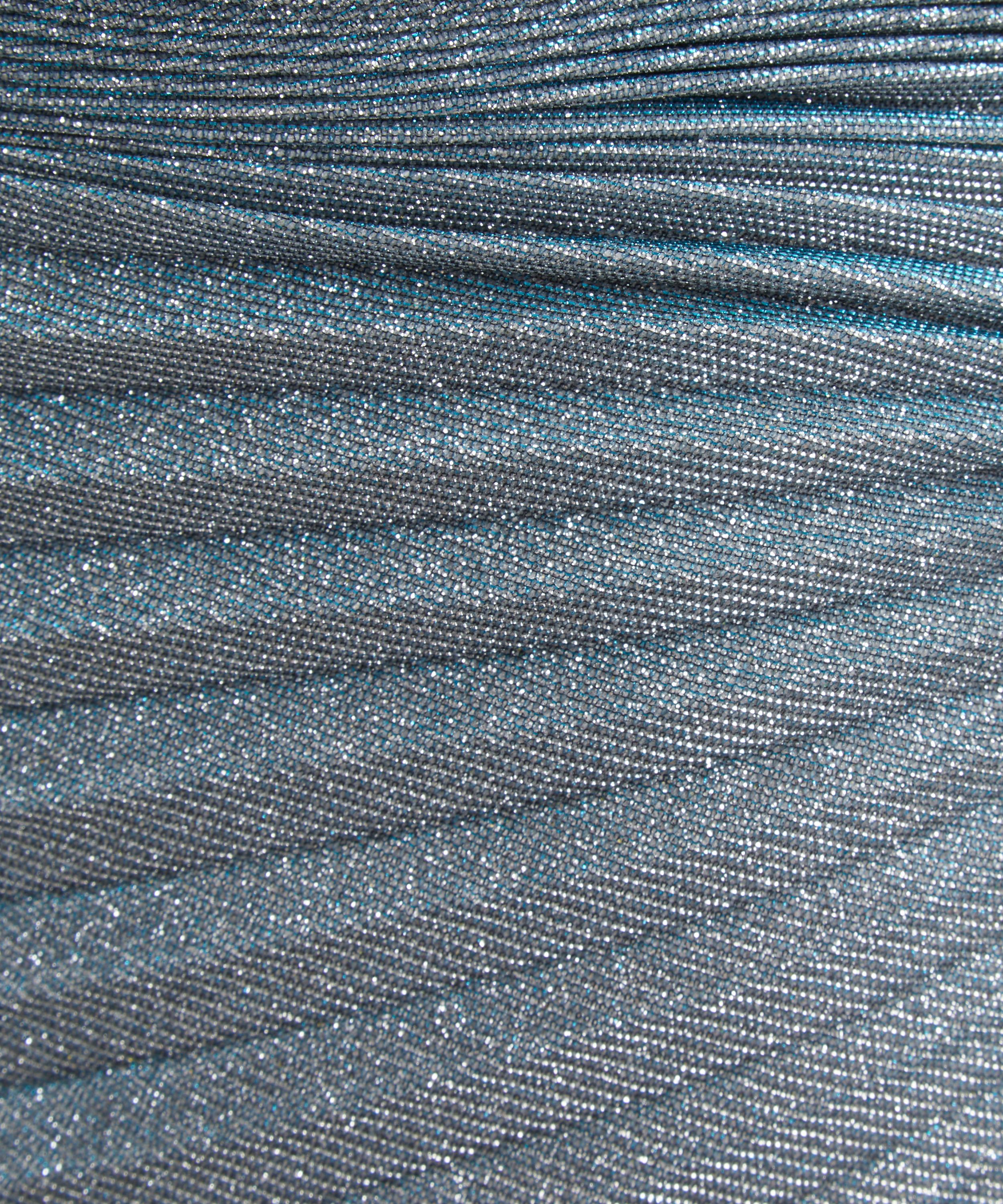 Georgia Hardinge - Blue Sky Silver Sparkle Metallic Relic Dress image number 4