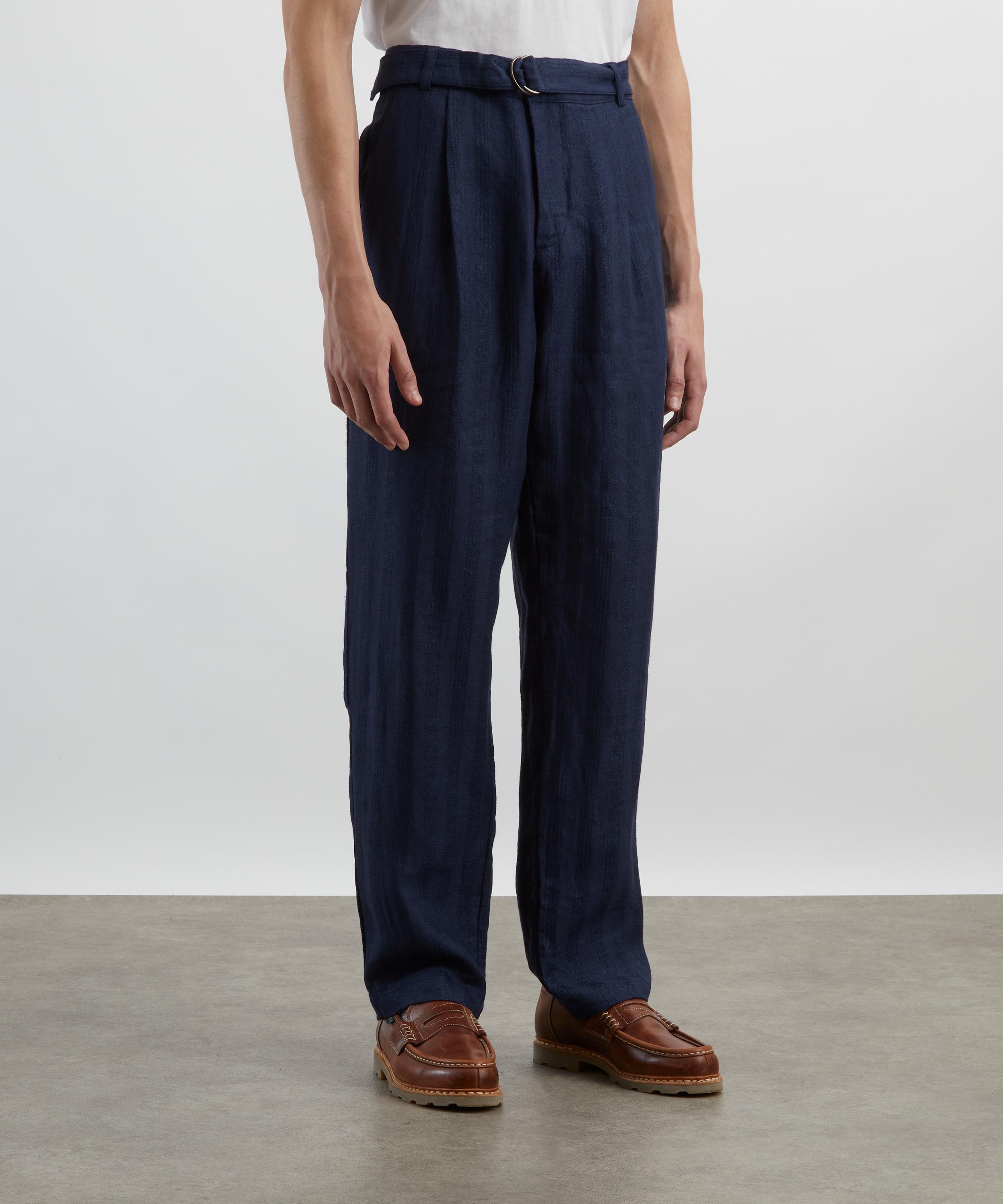 Oliver Spencer - Arnold Belted Trousers image number 2