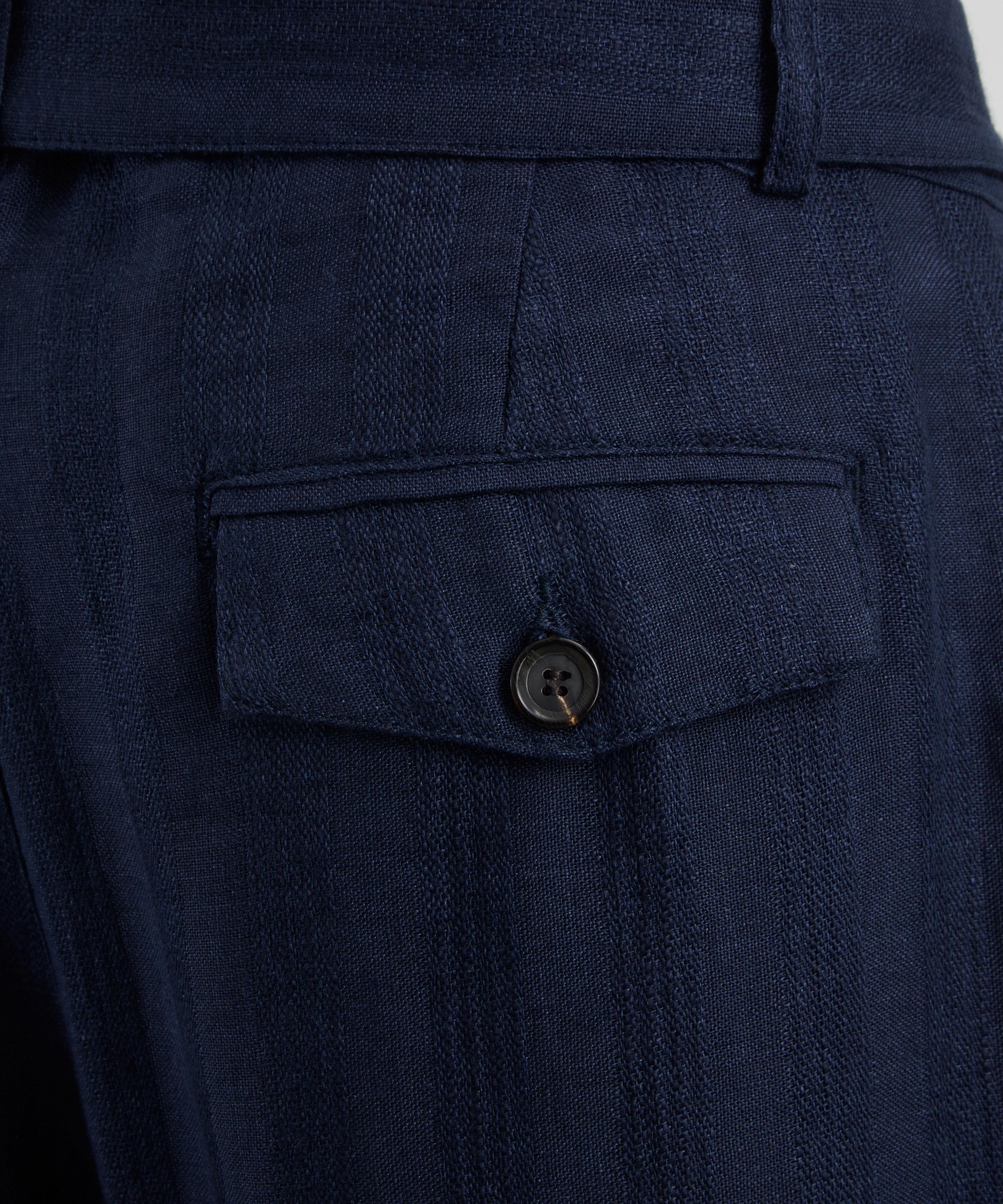 Oliver Spencer - Arnold Belted Trousers image number 4