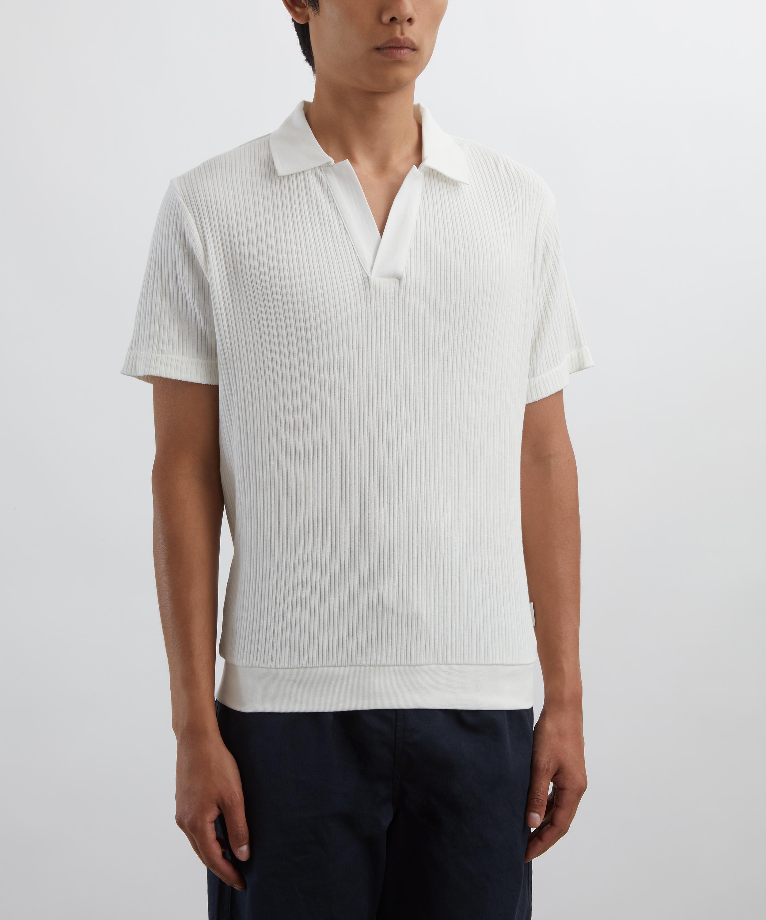 Oliver Spencer - White Westcott Polo Shirt image number 2