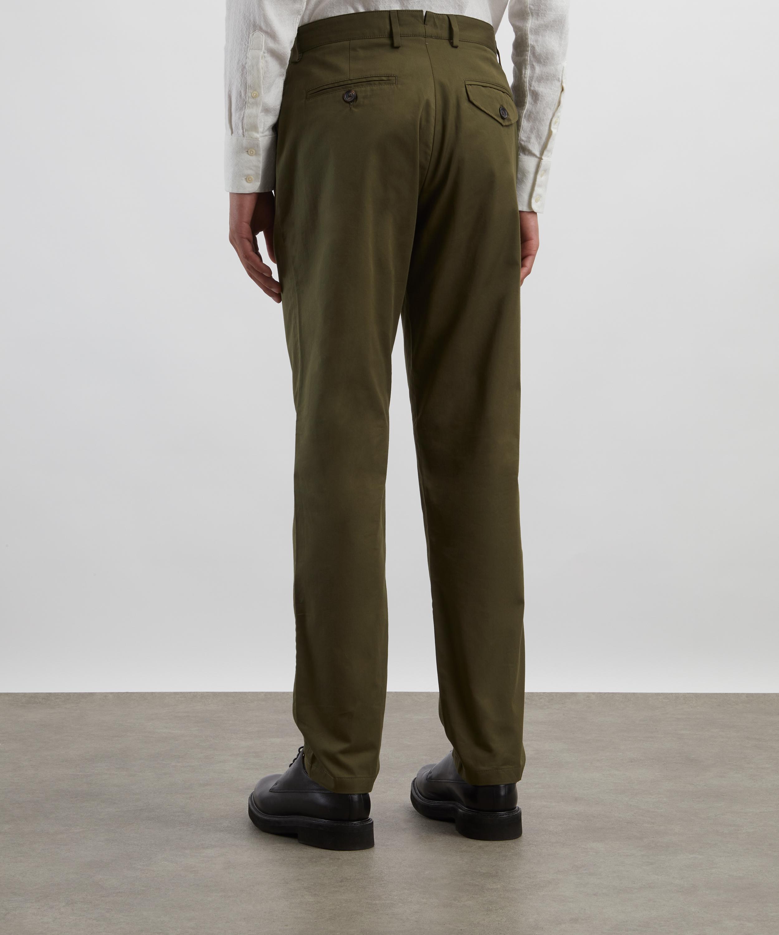 Oliver Spencer - Ashdown Green Fishtail Trousers image number 3
