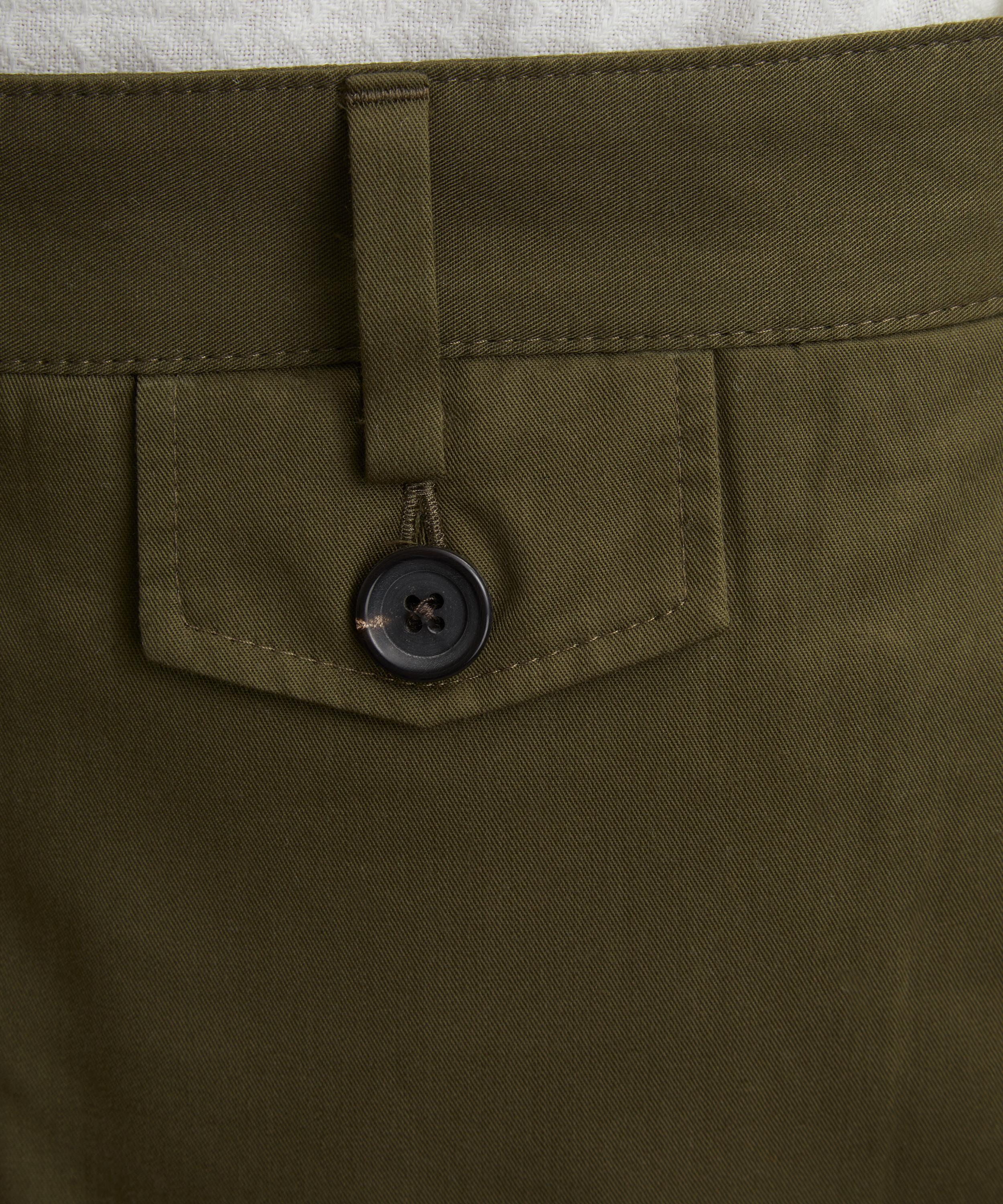 Oliver Spencer - Ashdown Green Fishtail Trousers image number 4