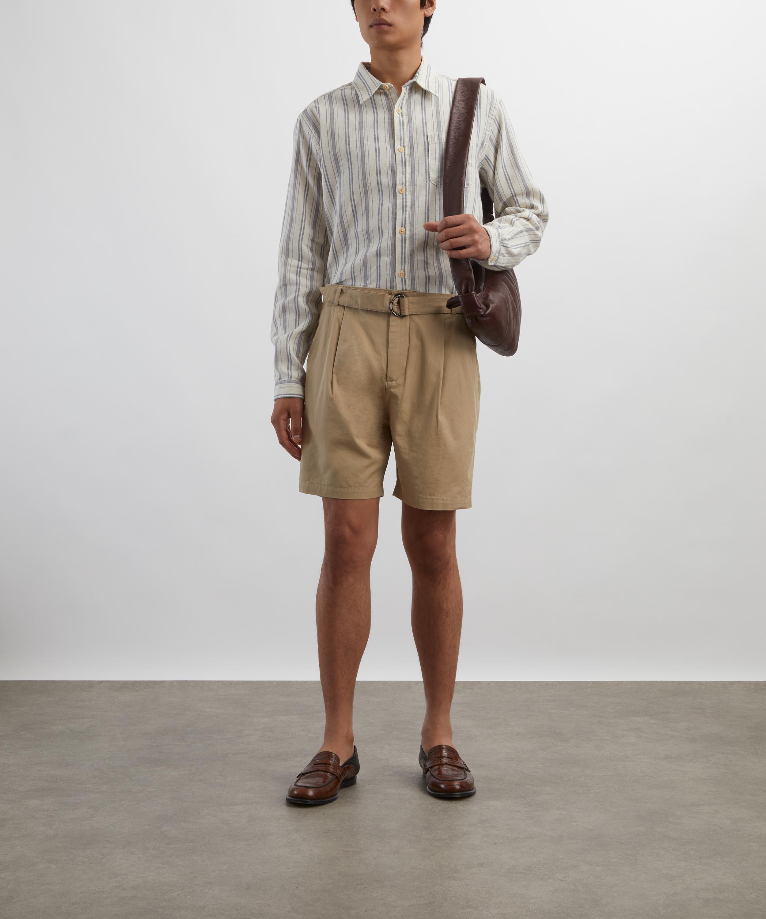 Oliver Spencer - Ashdown Belted Shorts image number 1
