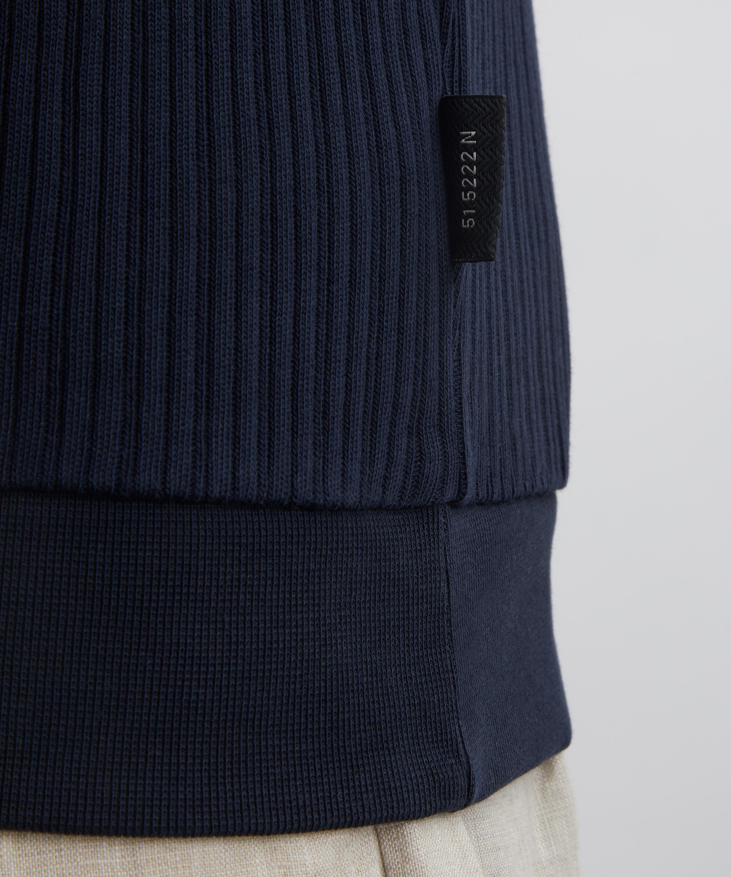 Oliver Spencer - Navy Westcott Polo Shirt image number 4