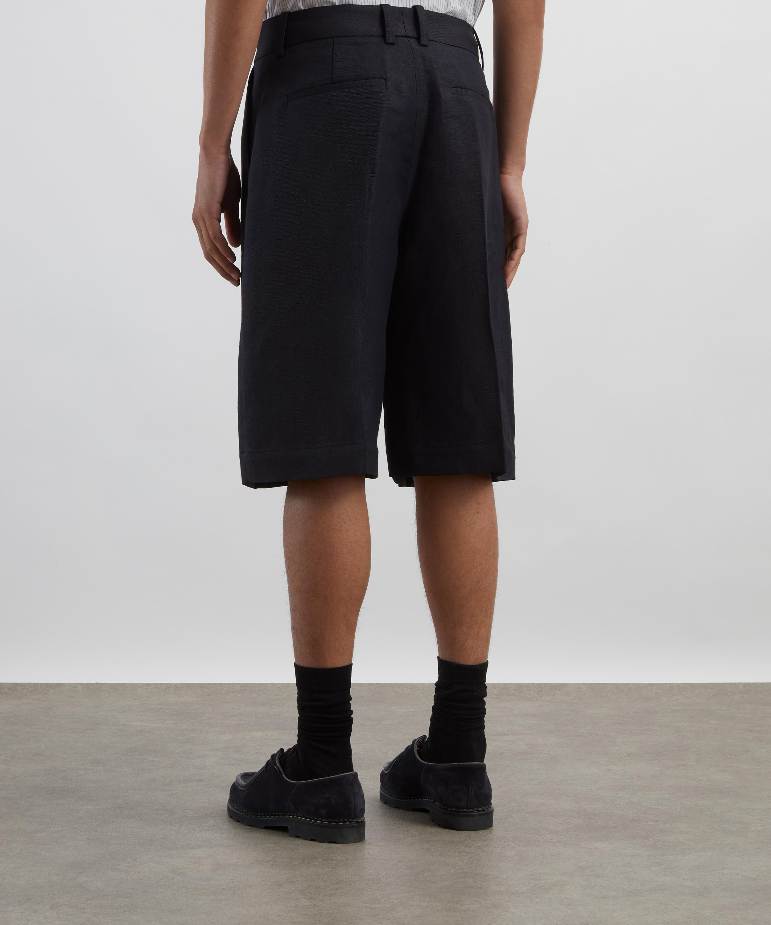 Studio Nicholson - Fowld Linen Shorts image number 3