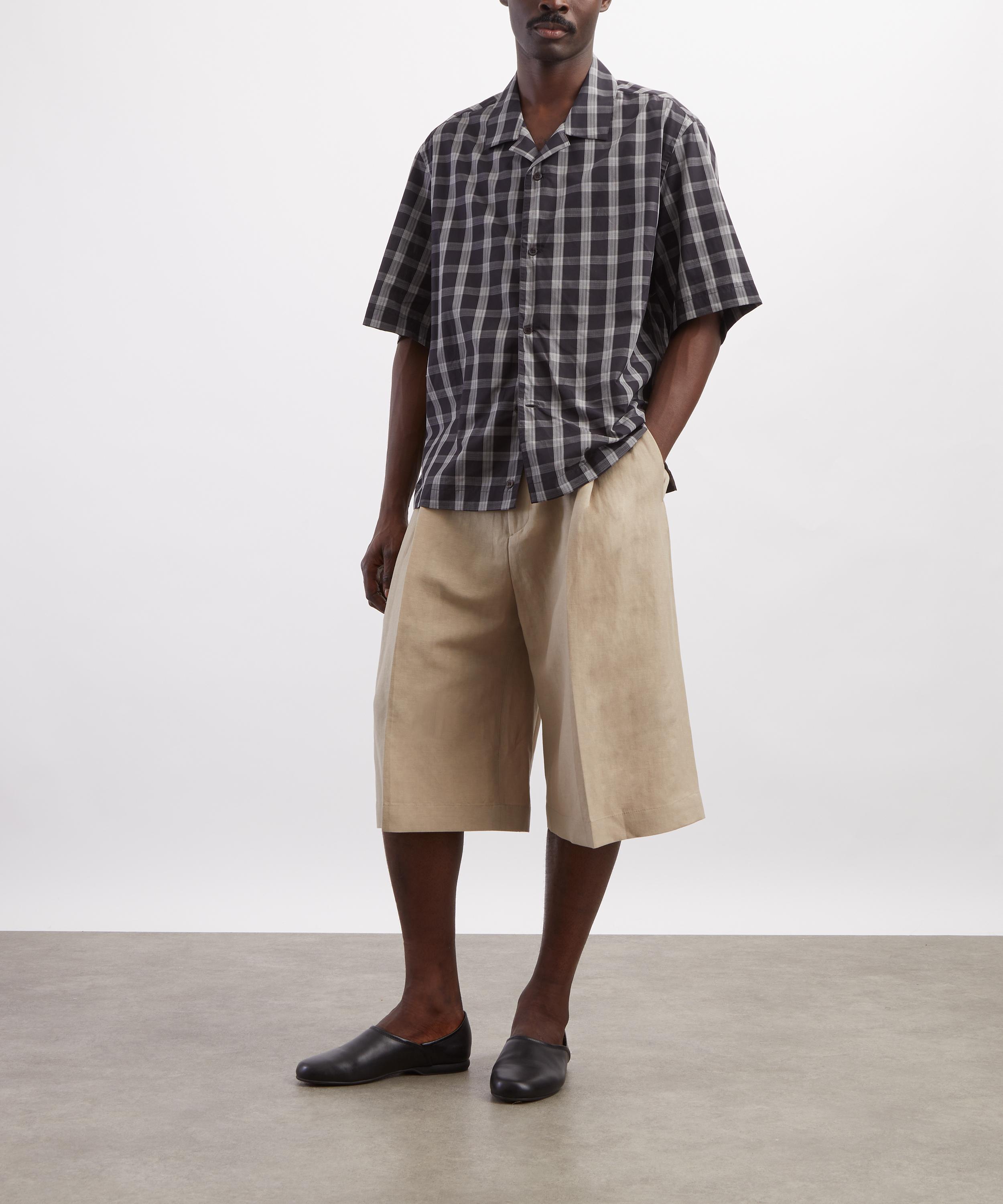 Studio Nicholson Fowld Linen Shorts | Liberty