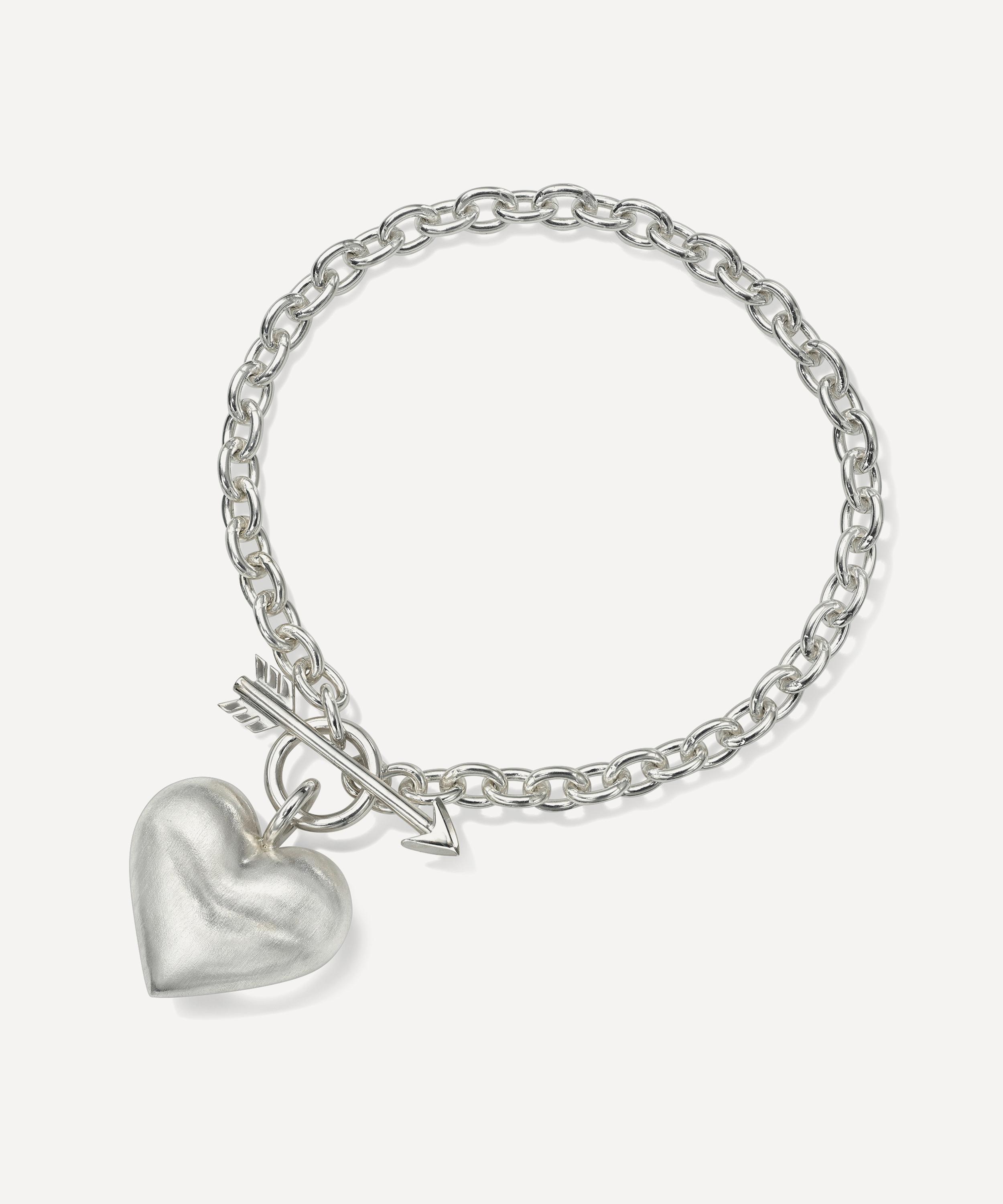 Rachel Quinn - Medium Cupids Heart Pendant Necklace