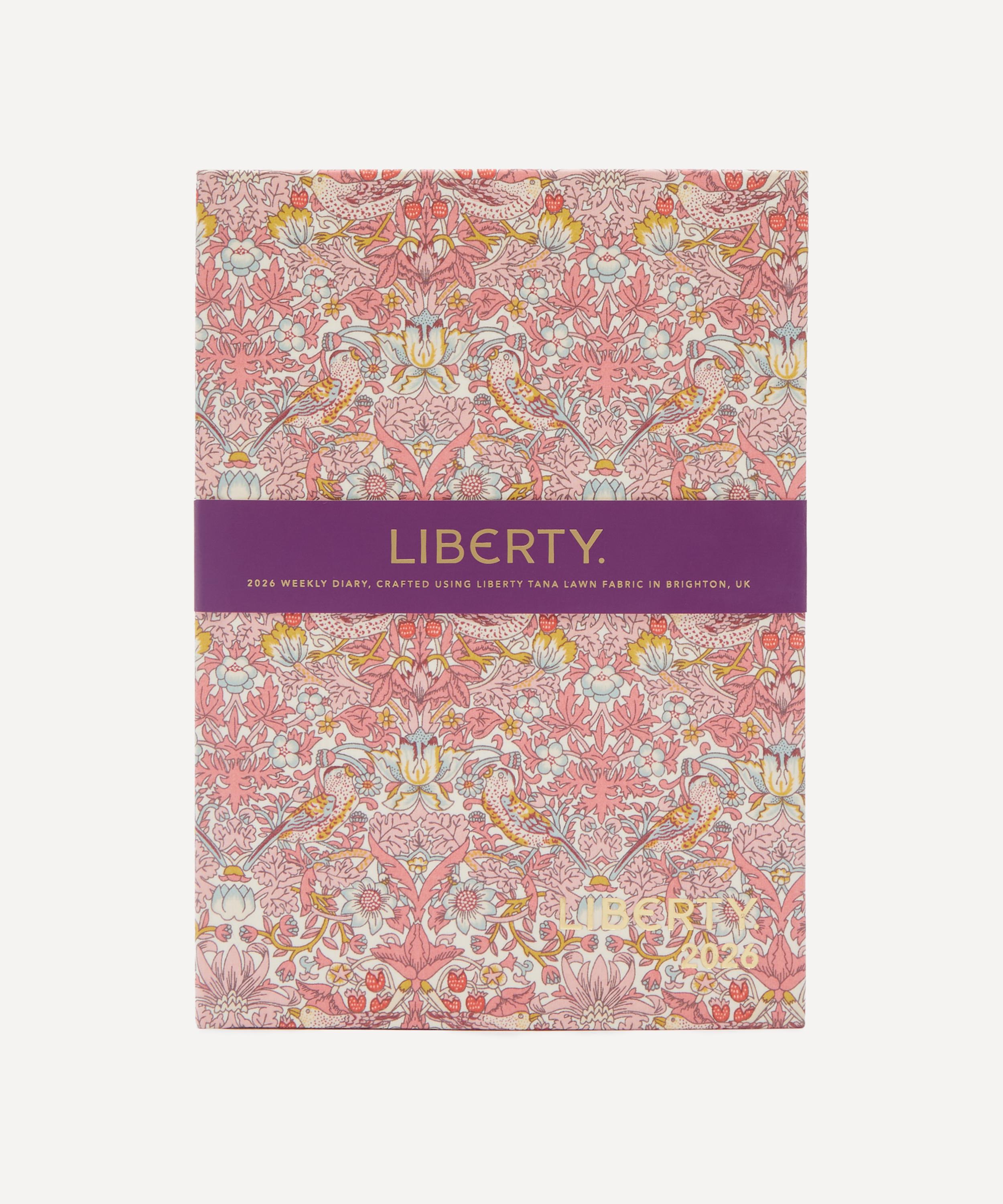 Liberty - 2026 Fabric Diary Strawberry Thief Spring image number 0