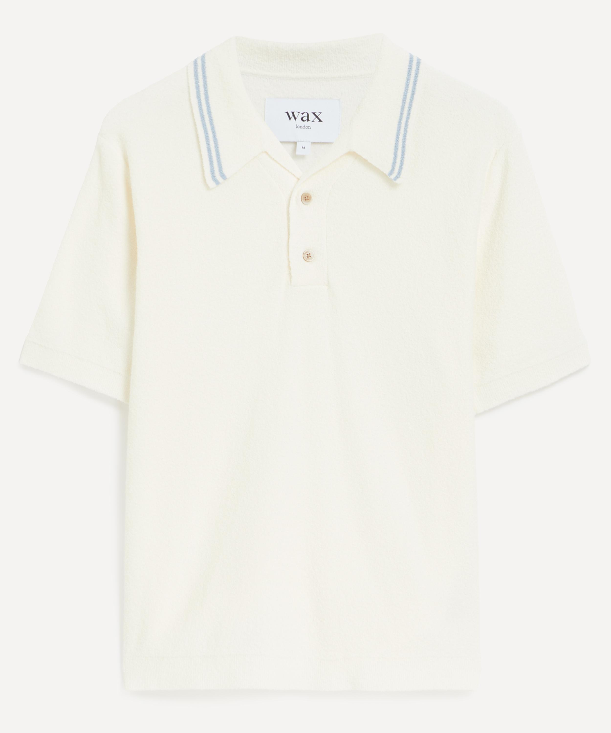 Wax London - Albion Bouclé Cotton Polo