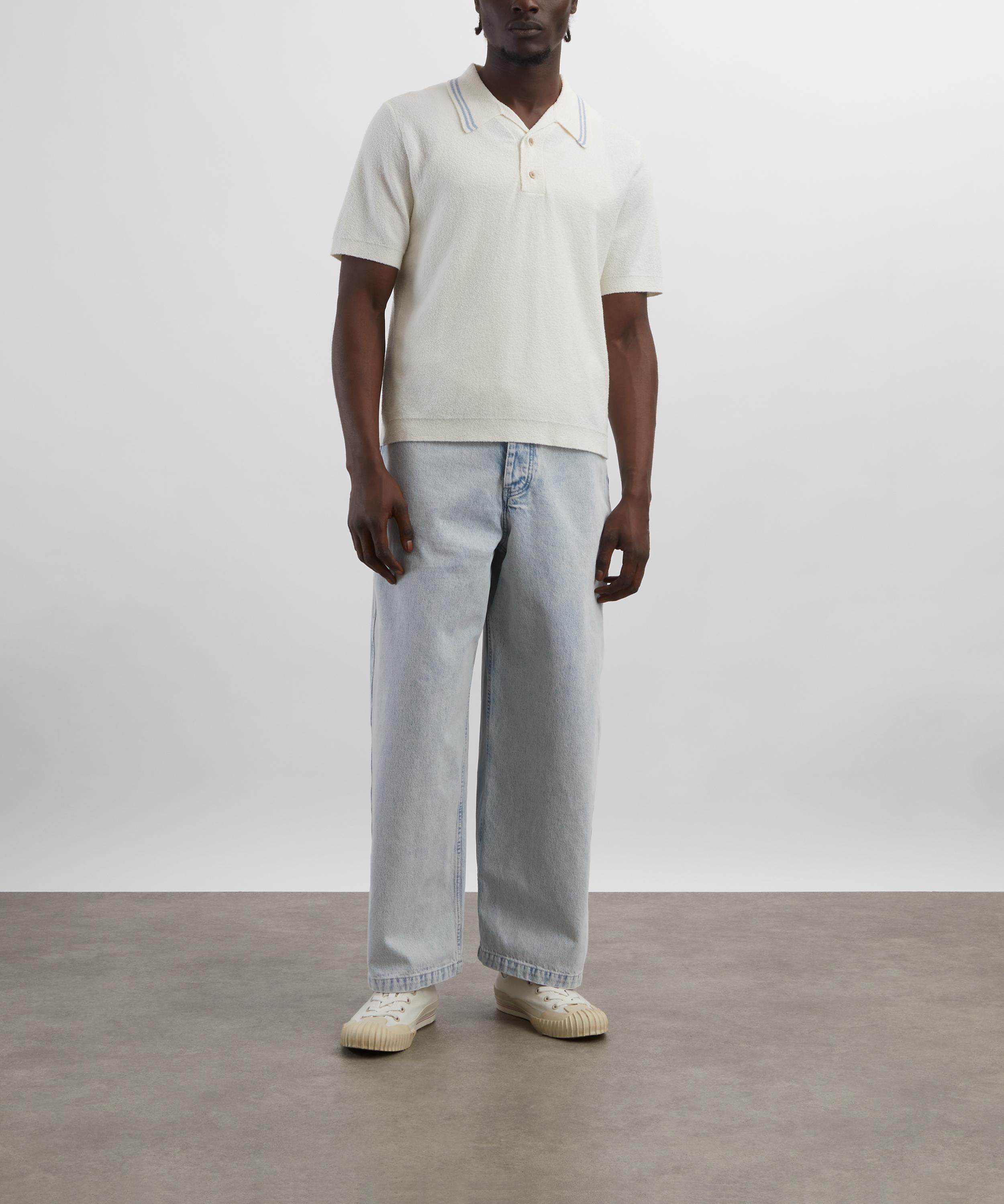 Wax London - Albion Bouclé Cotton Polo image number 1