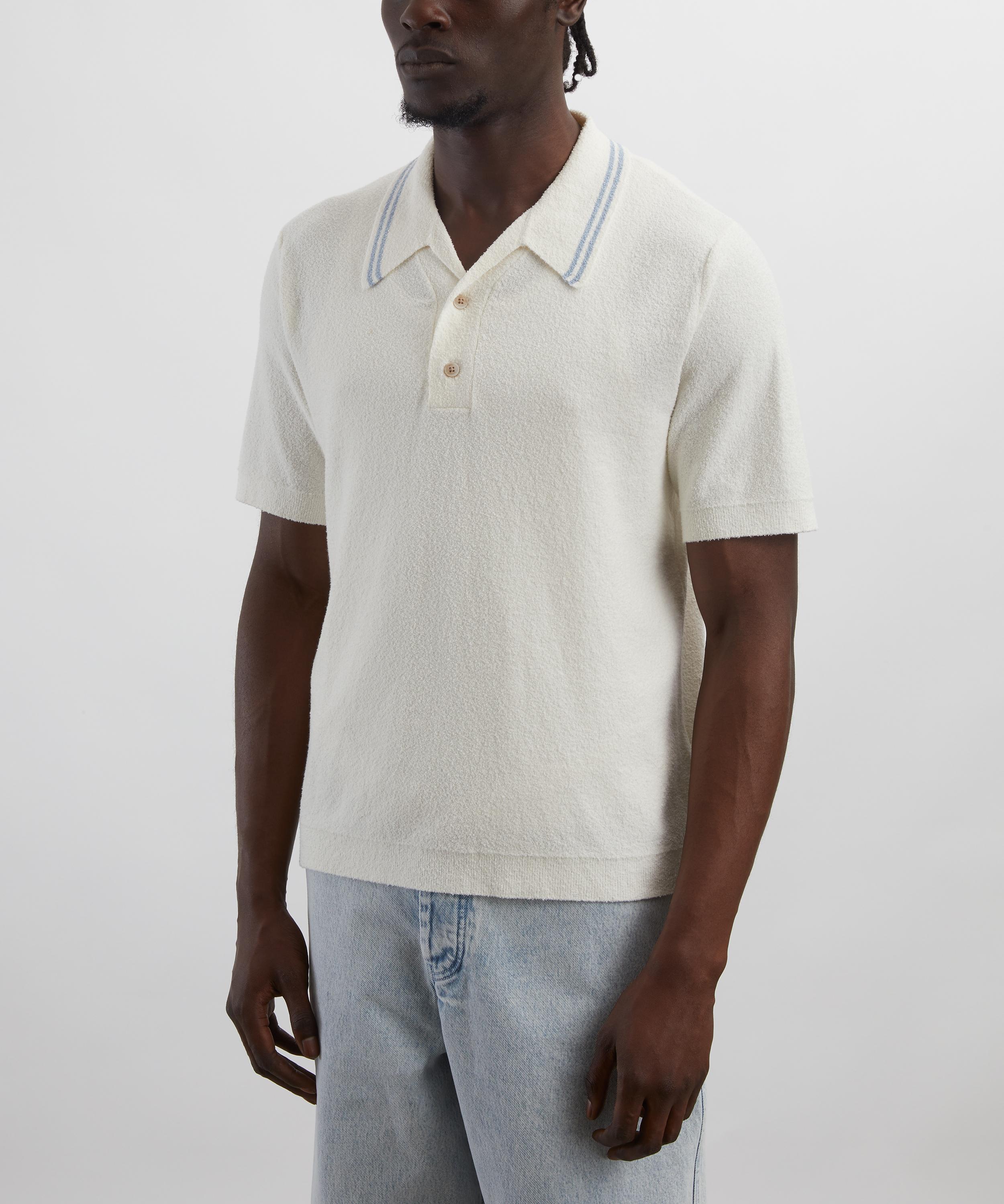 Wax London - Albion Bouclé Cotton Polo image number 2