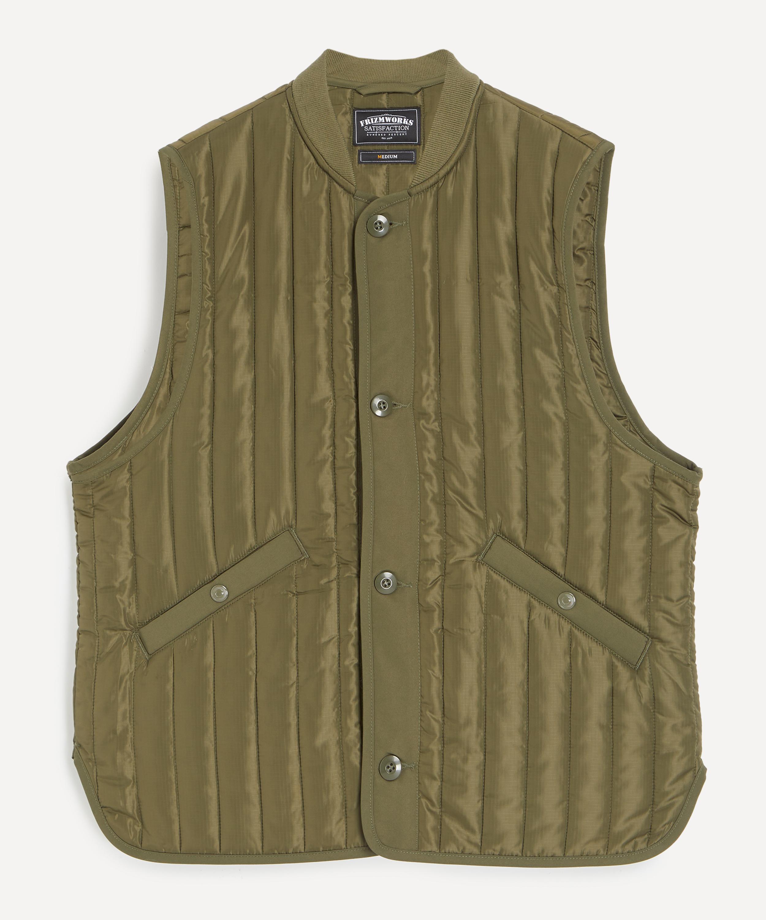 FrizmWORKS - Striped Quilted Mil Liner Gilet