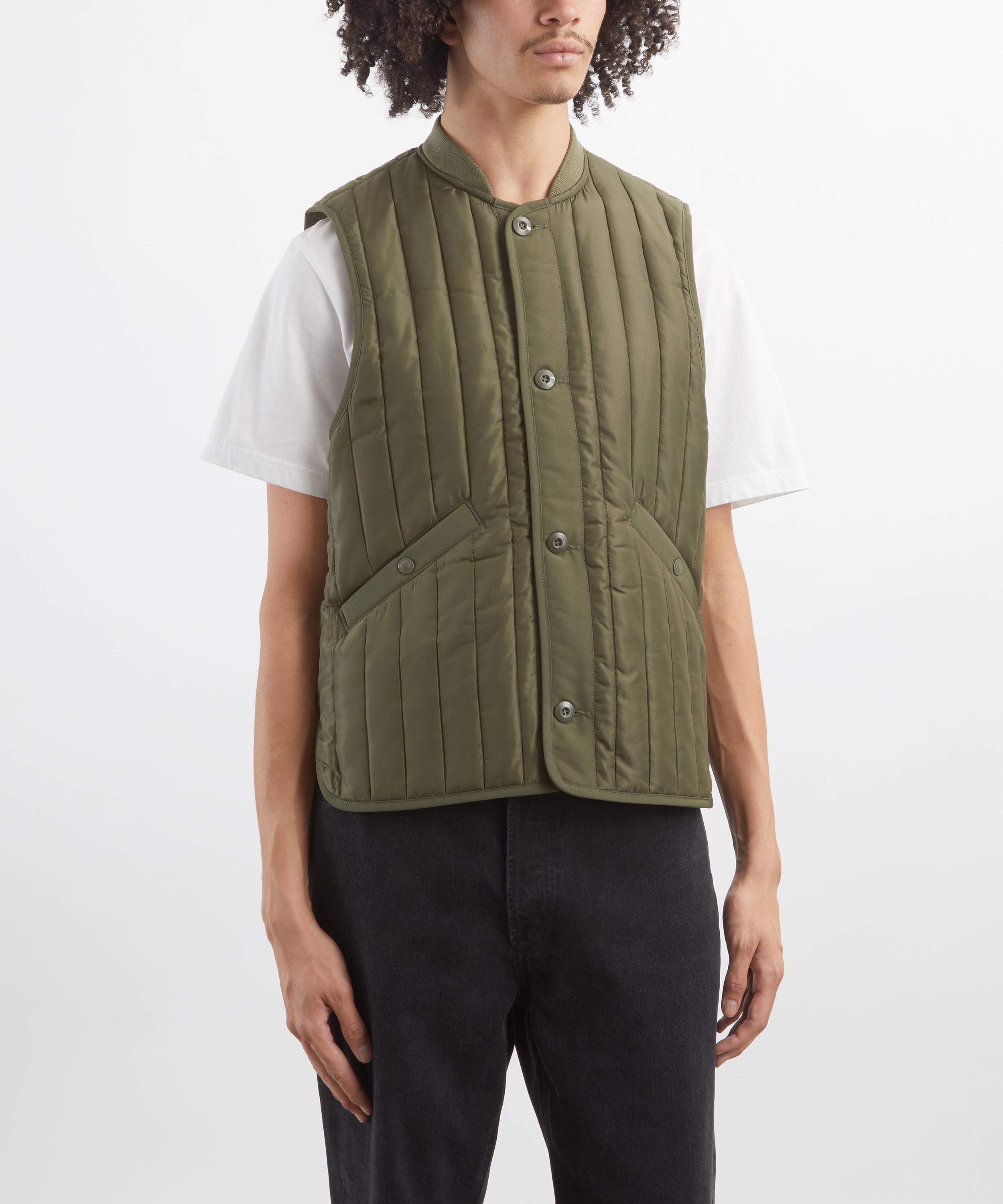 FrizmWORKS - Striped Quilted Mil Liner Gilet image number 2