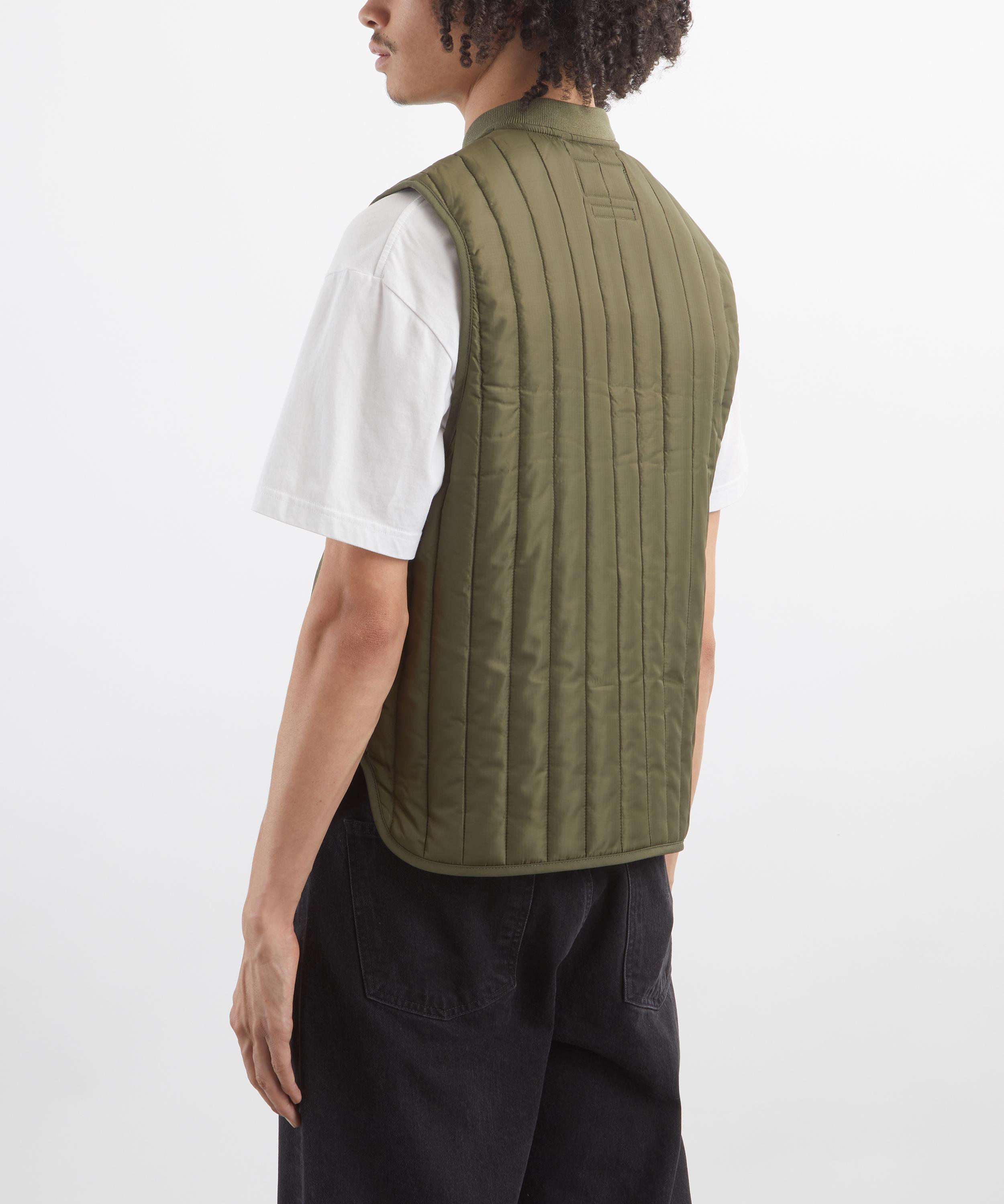 FrizmWORKS - Striped Quilted Mil Liner Gilet image number 3