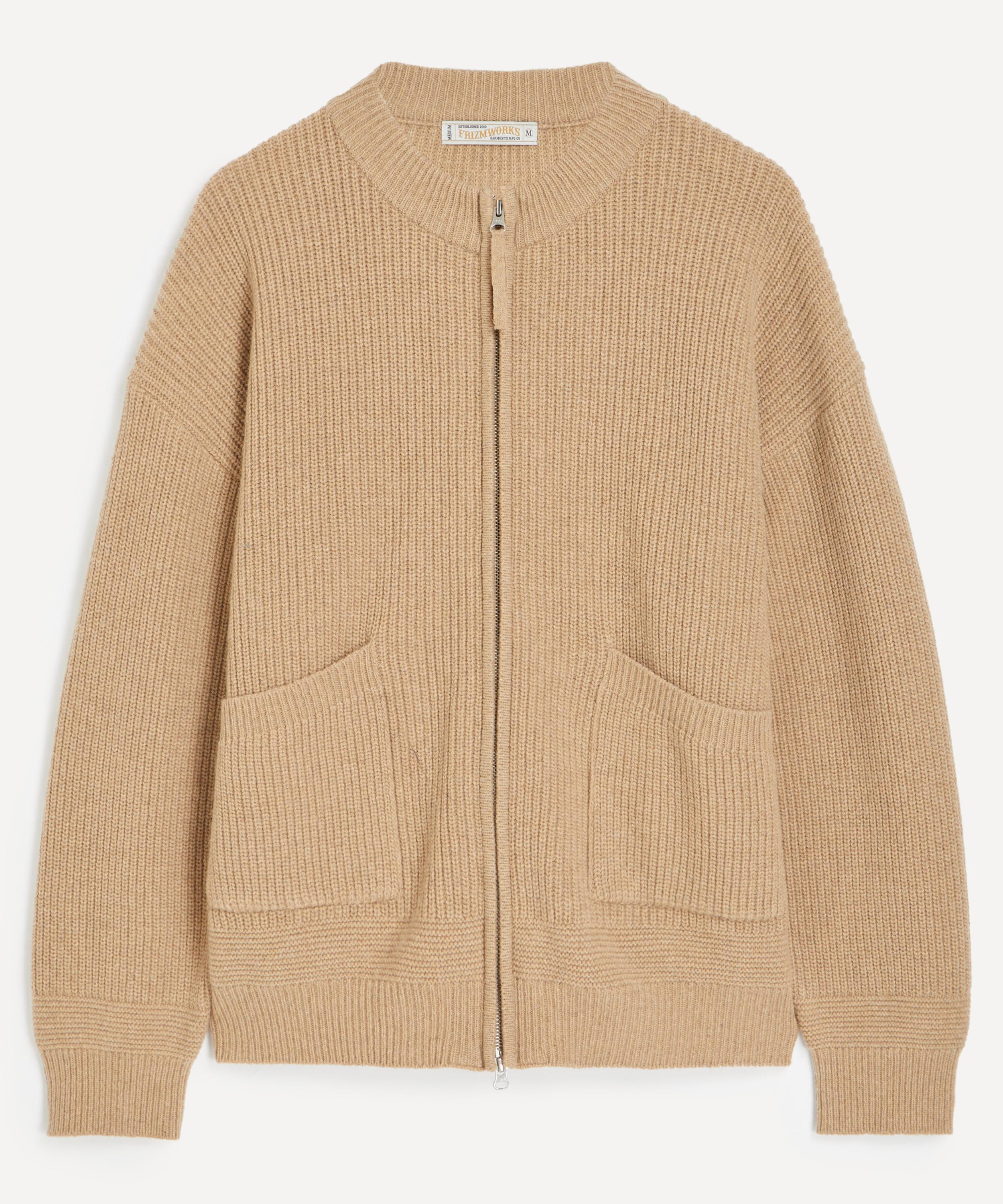 FrizmWORKS - Wool Deck Zip Up Cardigan image number 0