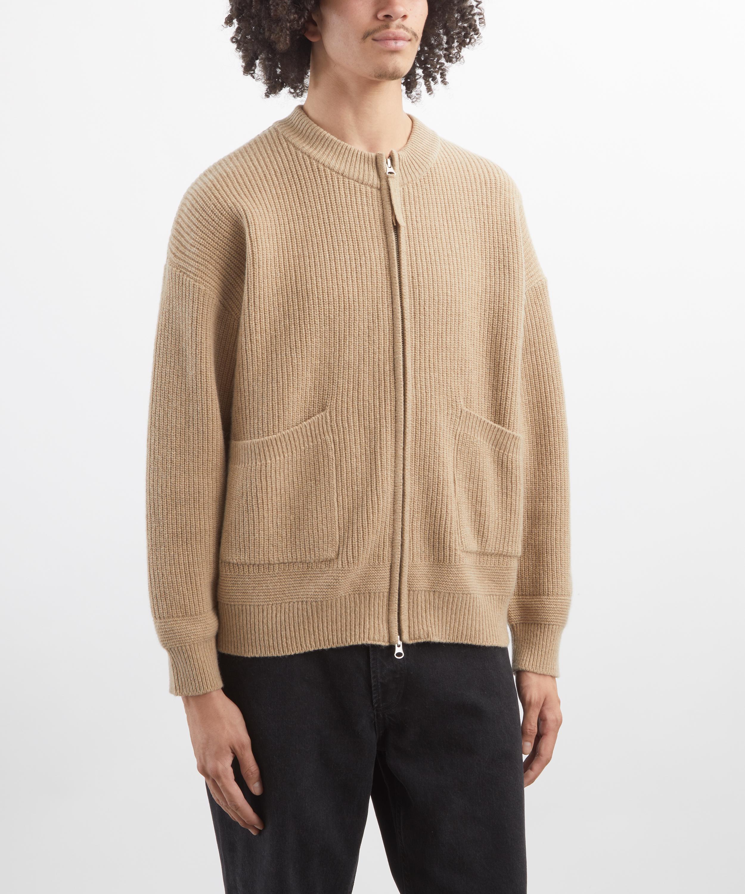FrizmWORKS - Wool Deck Zip Up Cardigan image number 2
