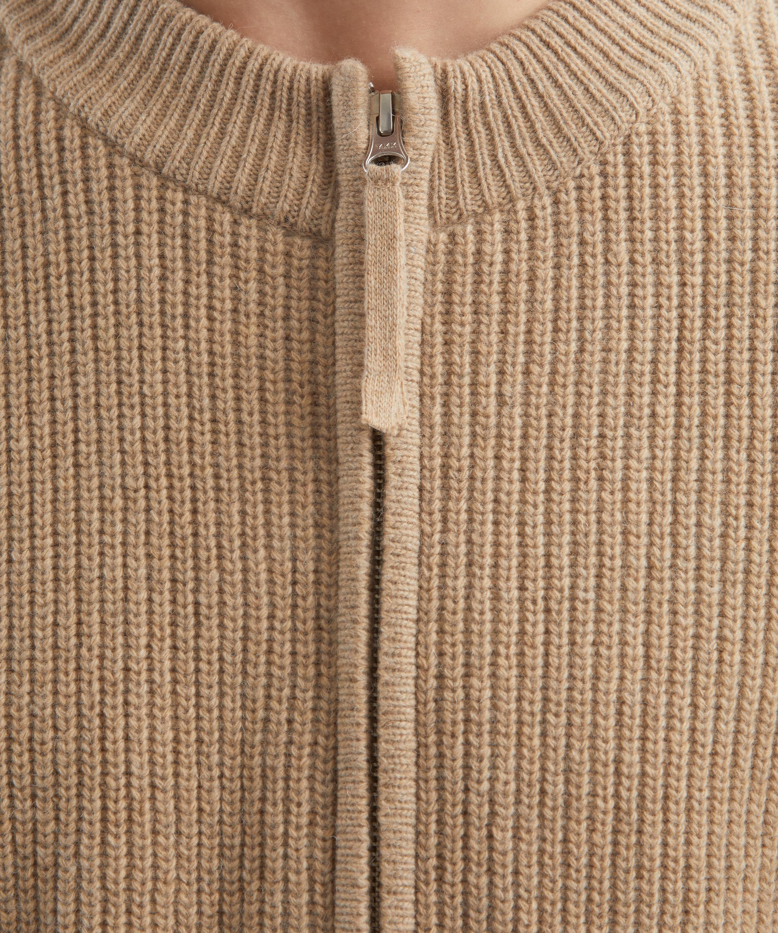 FrizmWORKS - Wool Deck Zip Up Cardigan image number 4