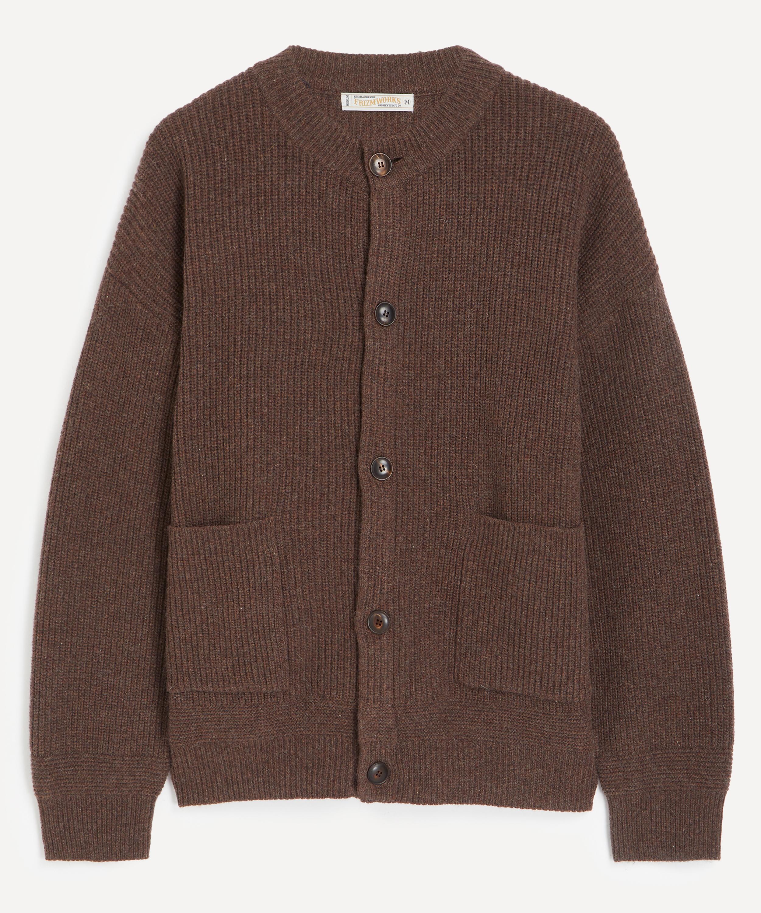 FrizmWORKS - Heavy Wool Round Cardigan image number 0