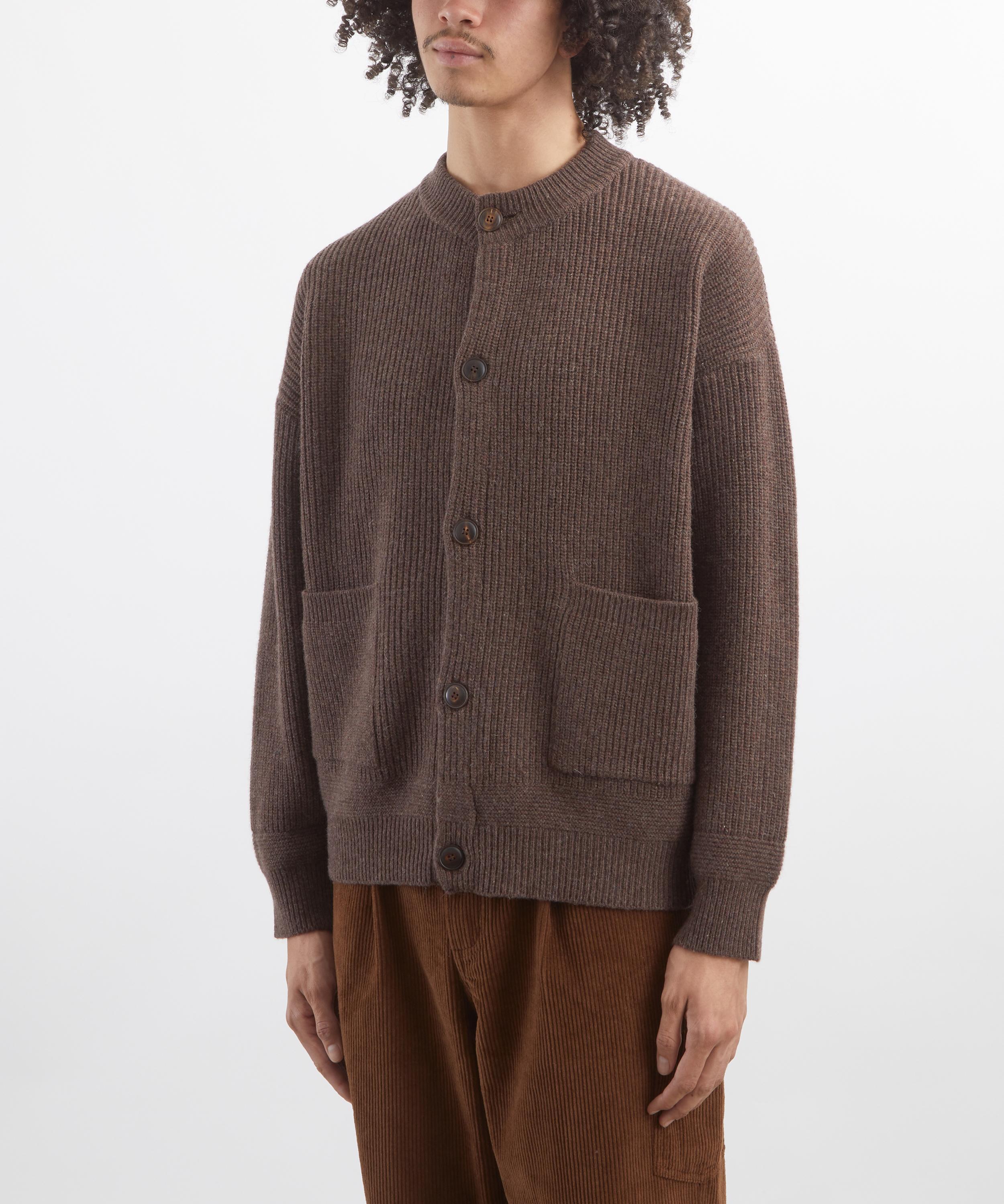 FrizmWORKS - Heavy Wool Round Cardigan image number 2