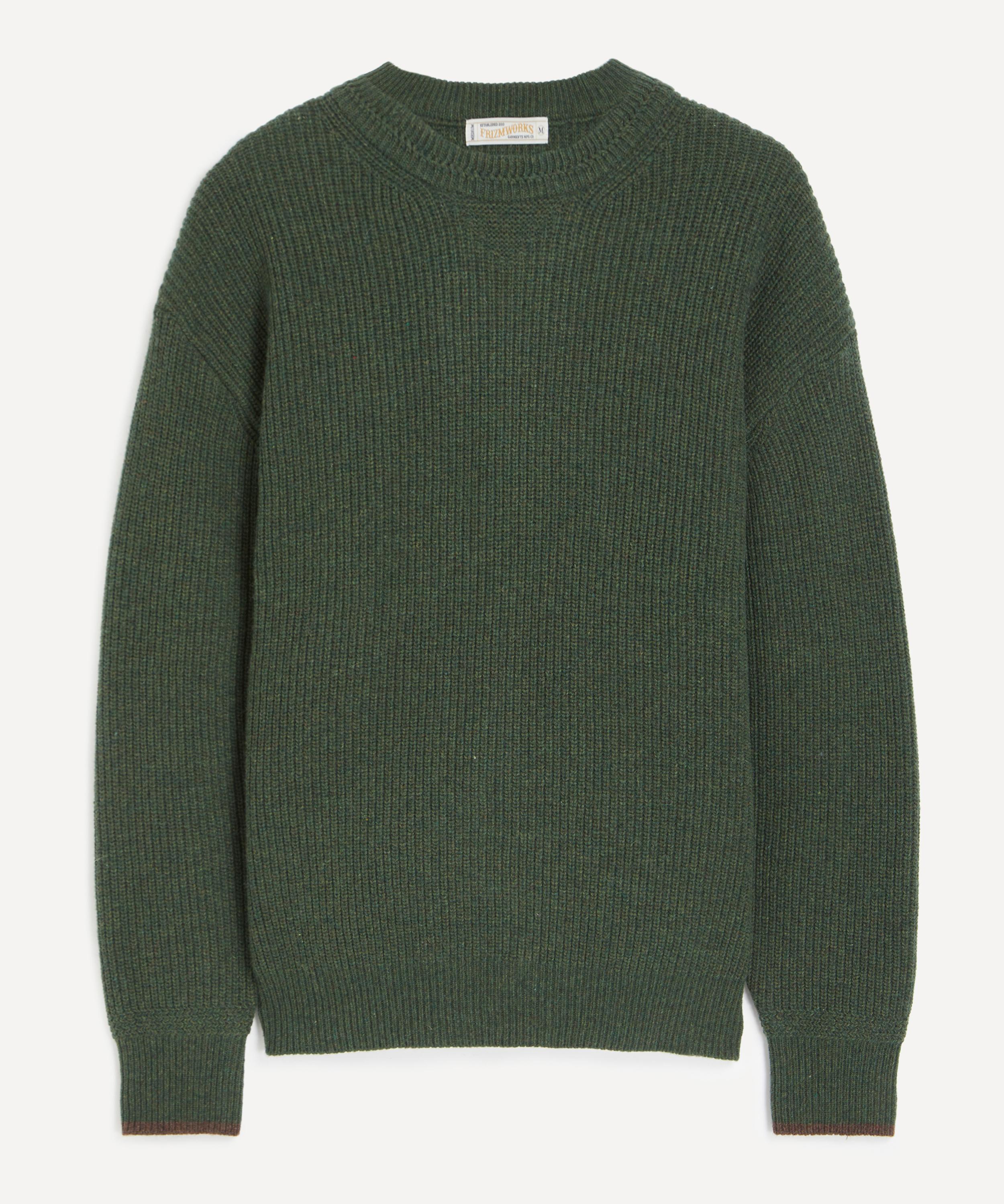 FrizmWORKS - Patch Knit Crewneck Jumper