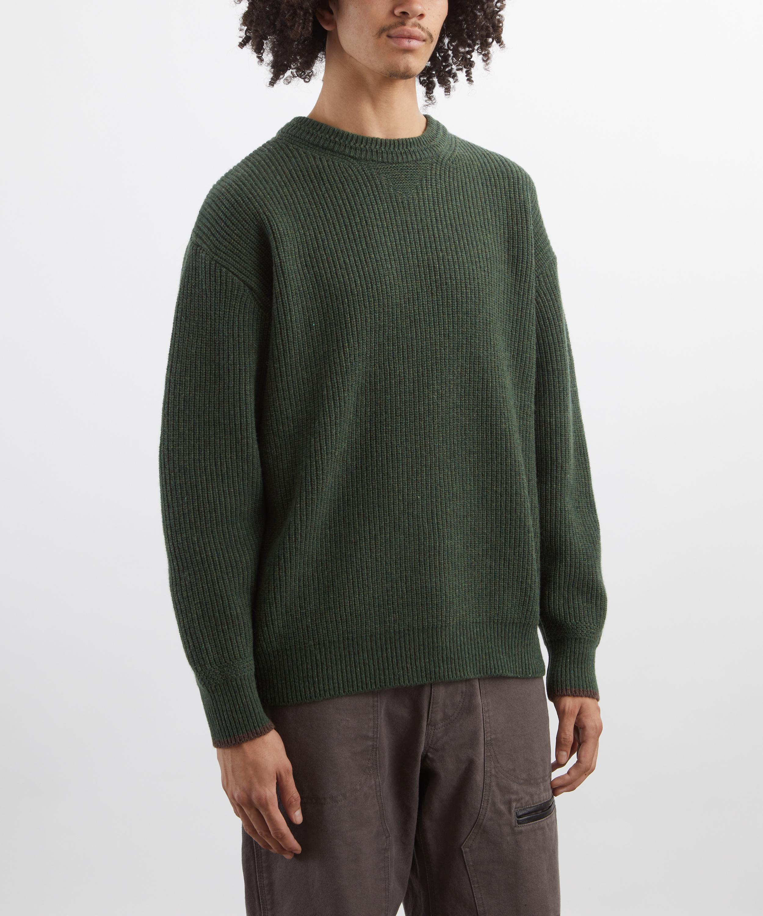 FrizmWORKS - Patch Knit Crewneck Jumper image number 2
