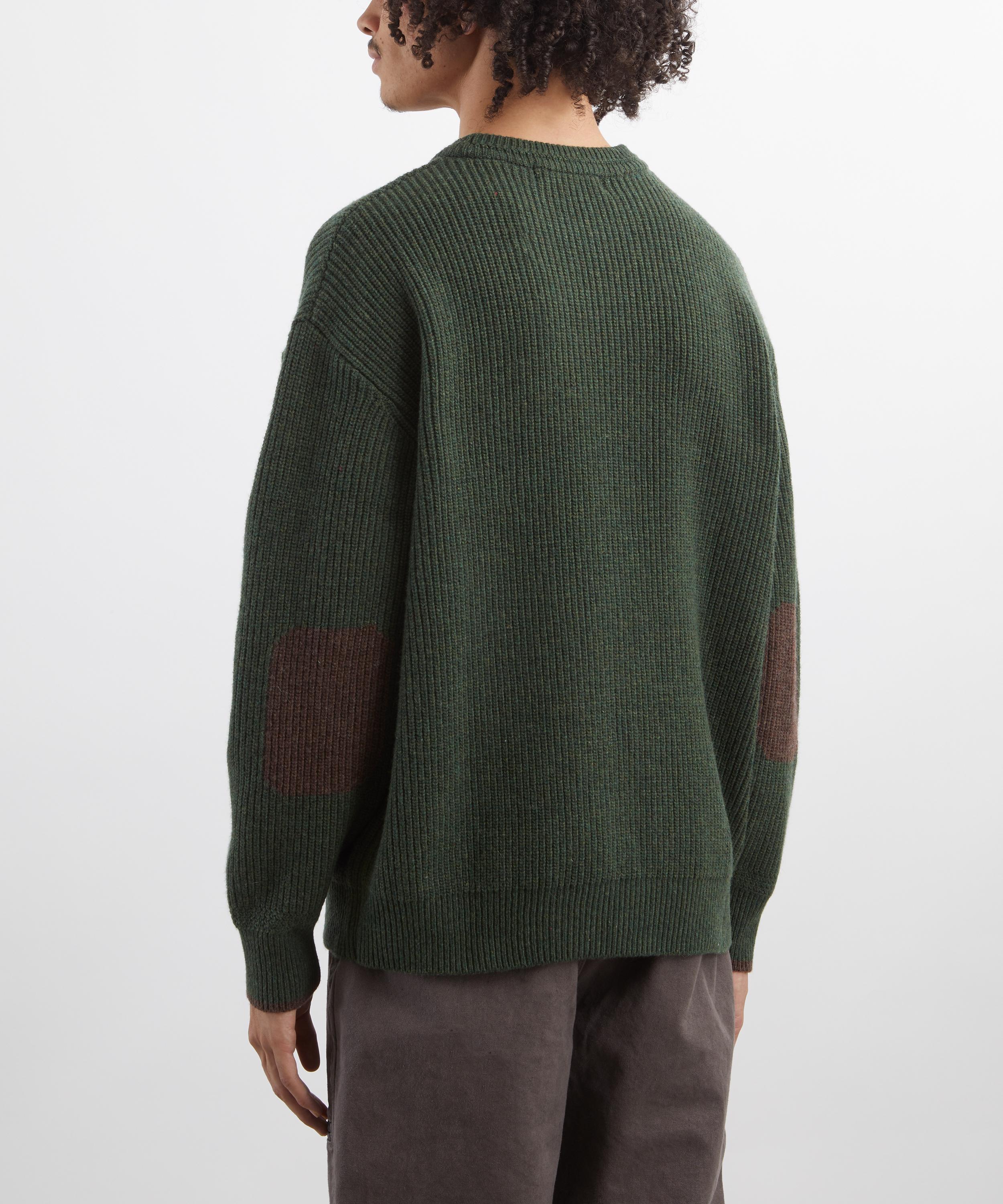 FrizmWORKS - Patch Knit Crewneck Jumper image number 3