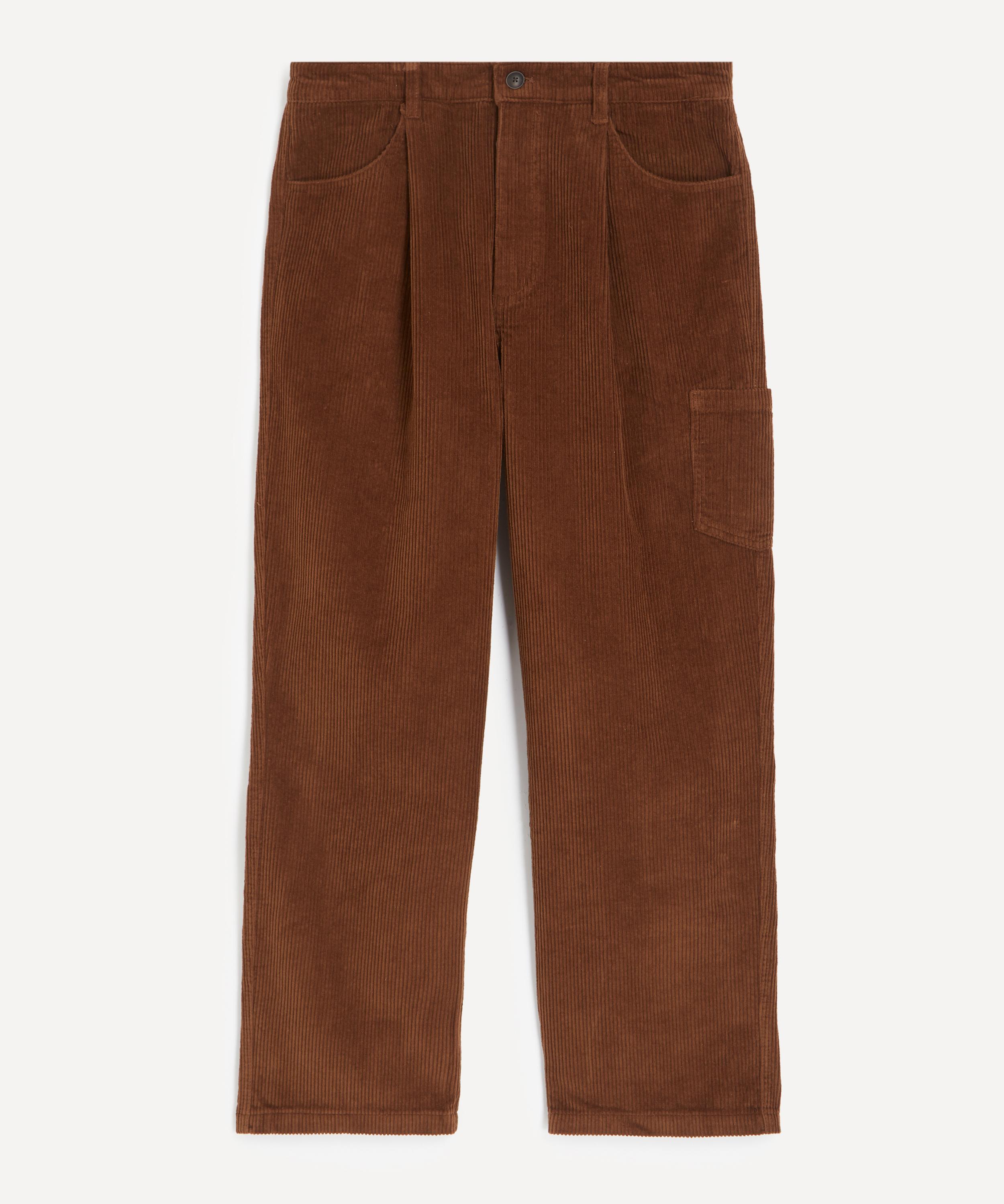 FrizmWORKS - Wide One Tuck Corduroy Trousers